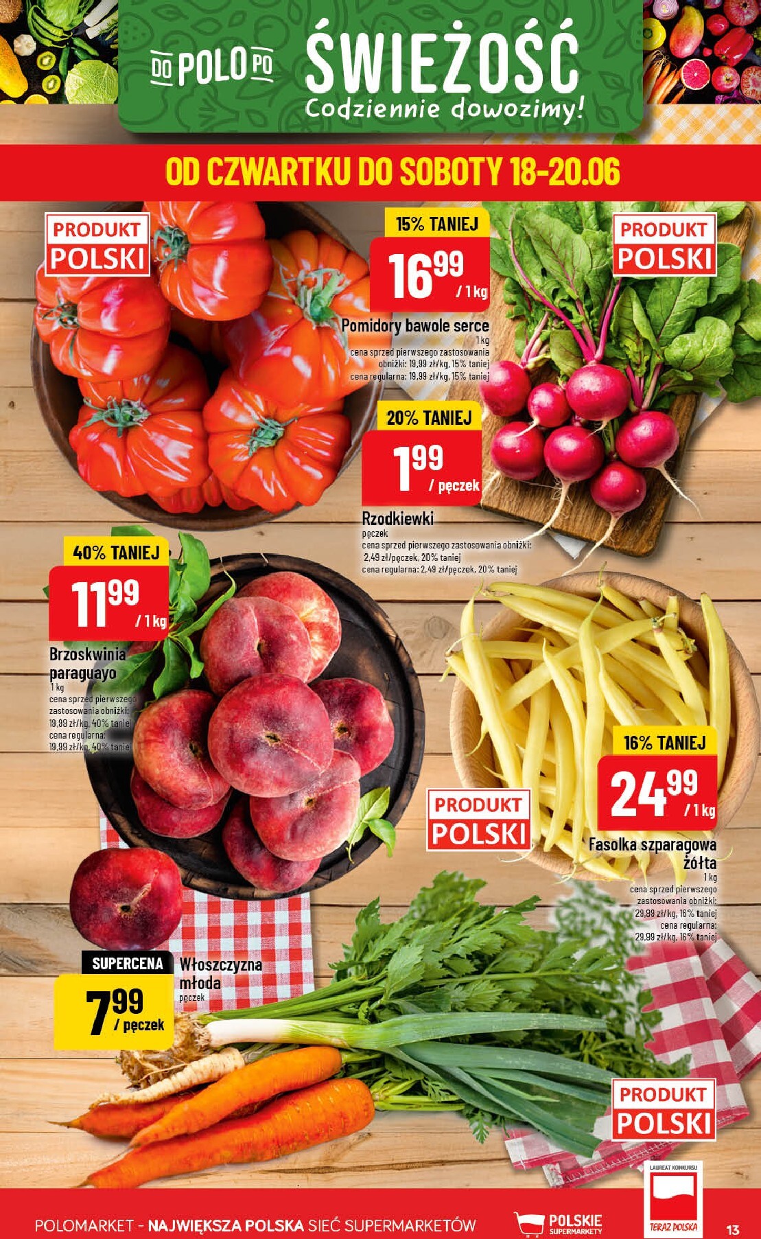 polomarket - Nowa gazetka POLO market - Gazetka POLOmarket ważna od 17.06.2026 do 23.06.2026 - page: 13