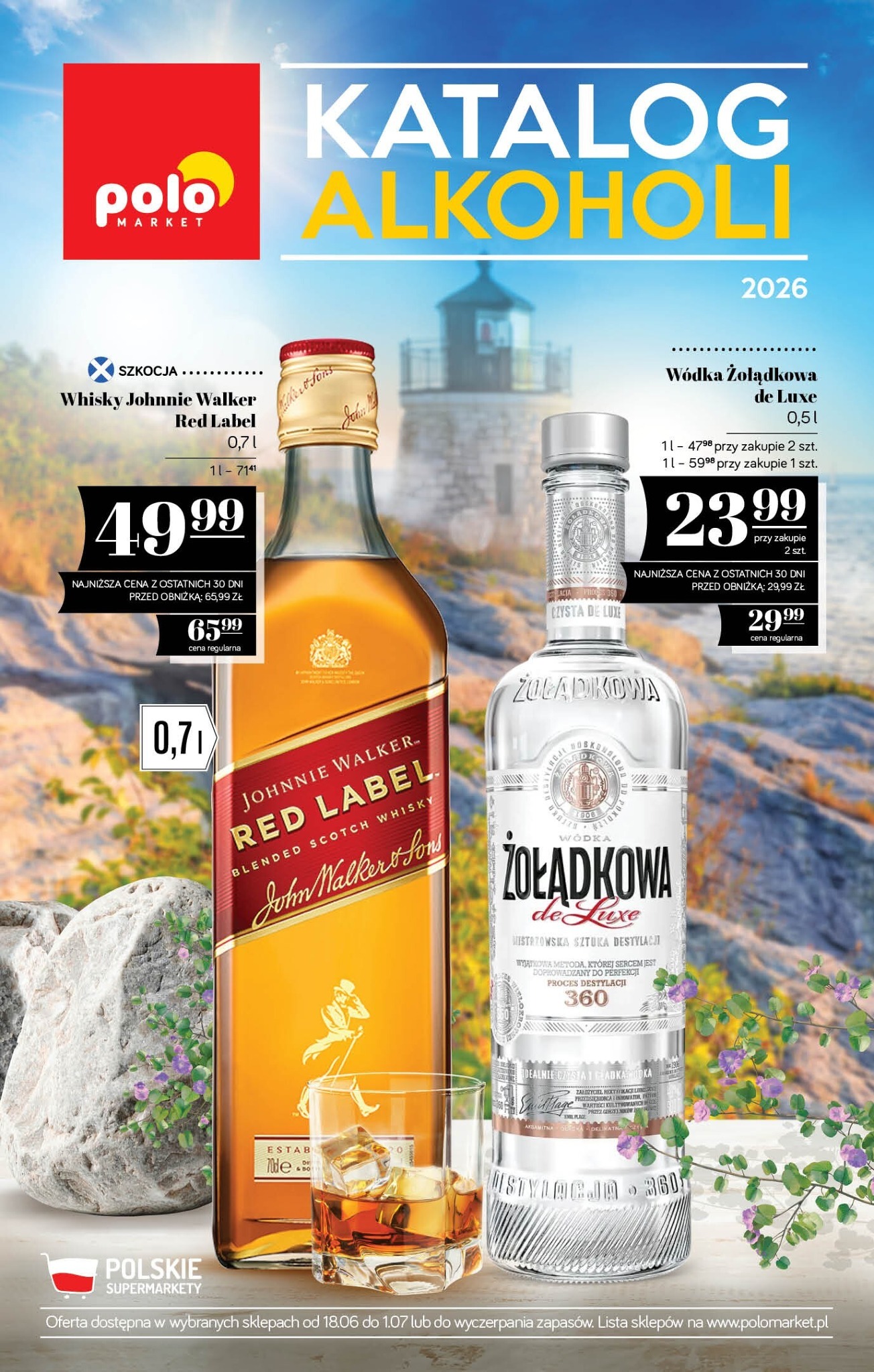 polomarket - Nowa gazetka POLO market - Katalog alkoholi ważna od 18.06.2026 do 01.07.2026