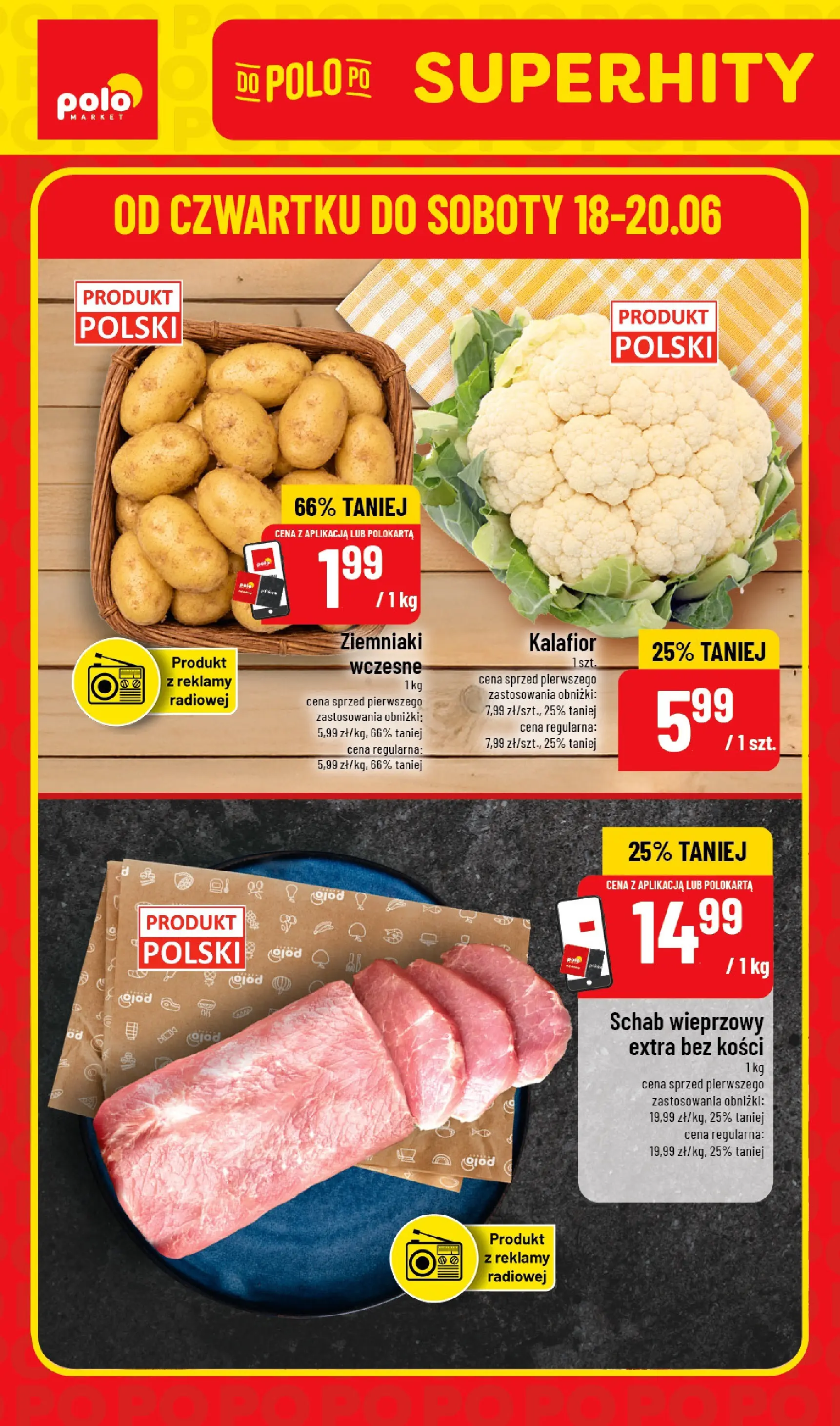 polomarket - Aktualna gazetka POLO market - Superhity ważna od 18.06.2026 do 20.06.2026