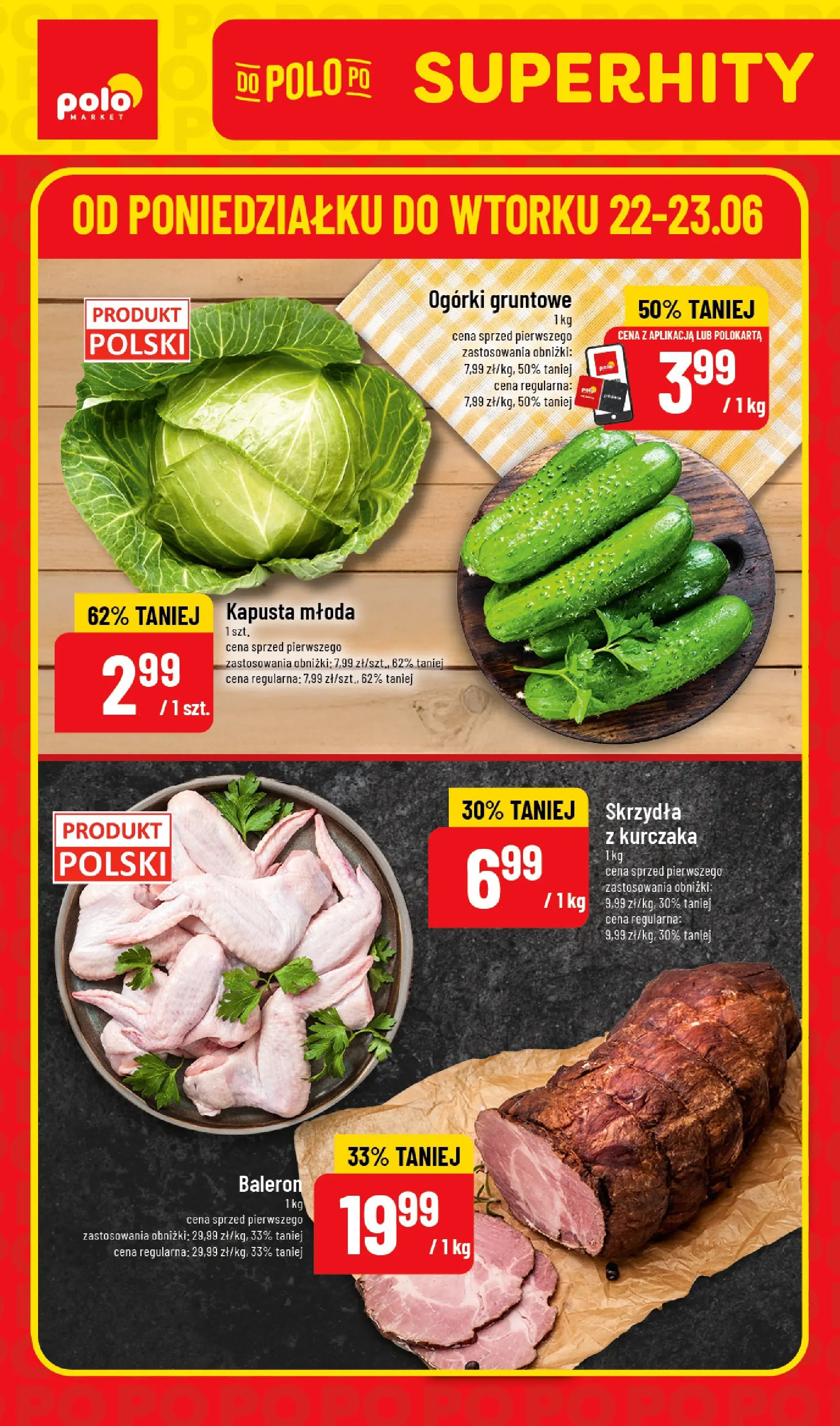 polomarket - Aktualna gazetka POLO market - Superhity ważna od 22.06.2026 do 23.06.2026