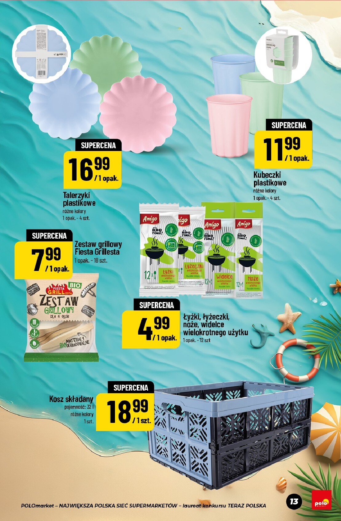 polomarket - Nowa gazetka POLO market - Lato Gorących Okazji ważna od 24.06.2026 do 27.08.2026 - page: 13