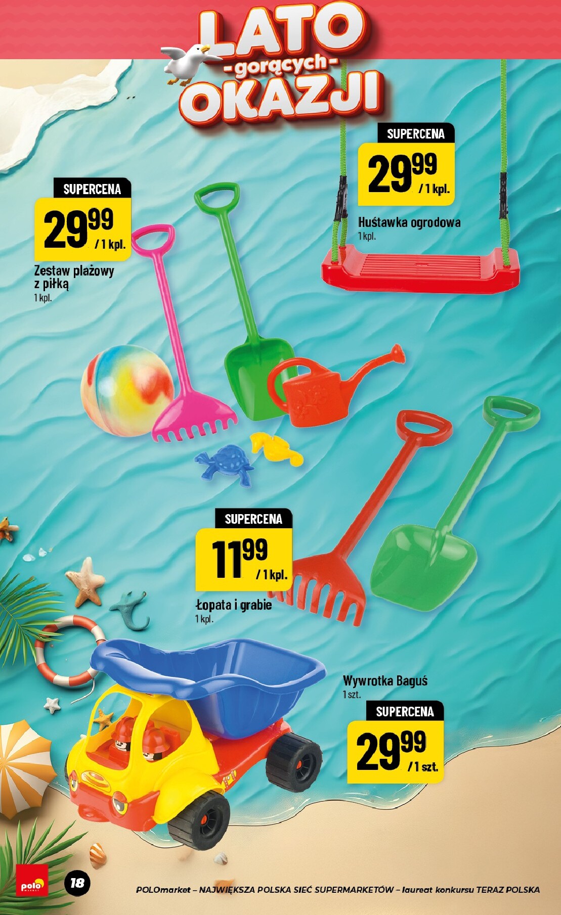polomarket - Nowa gazetka POLO market - Lato Gorących Okazji ważna od 24.06.2026 do 27.08.2026 - page: 18