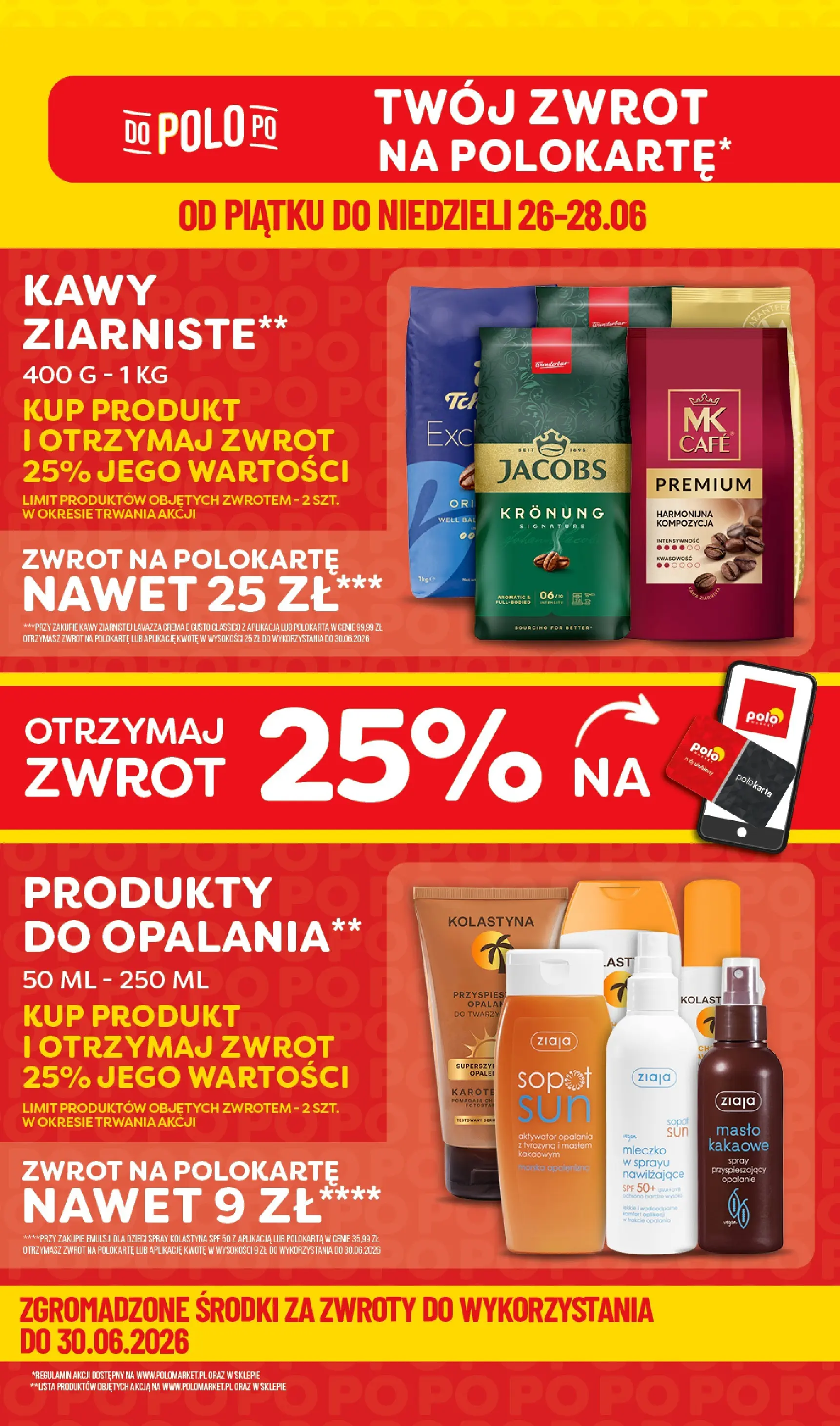 polomarket - Nowa gazetka POLO market - od piątku do niedzieli ważna od 26.06.2026 do 28.06.2026 - page: 1