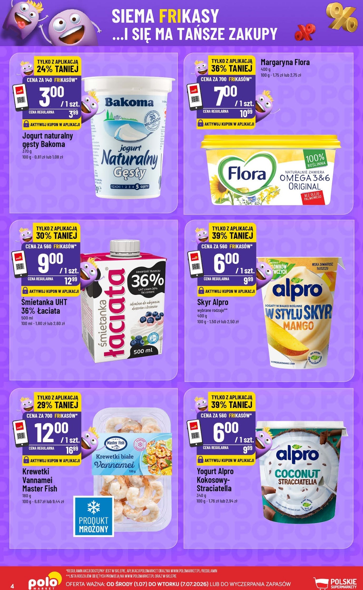 polomarket - Nowa gazetka POLO market - Frikasowy Katalog ważna od 01.07.2026 do 07.07.2026 - page: 4