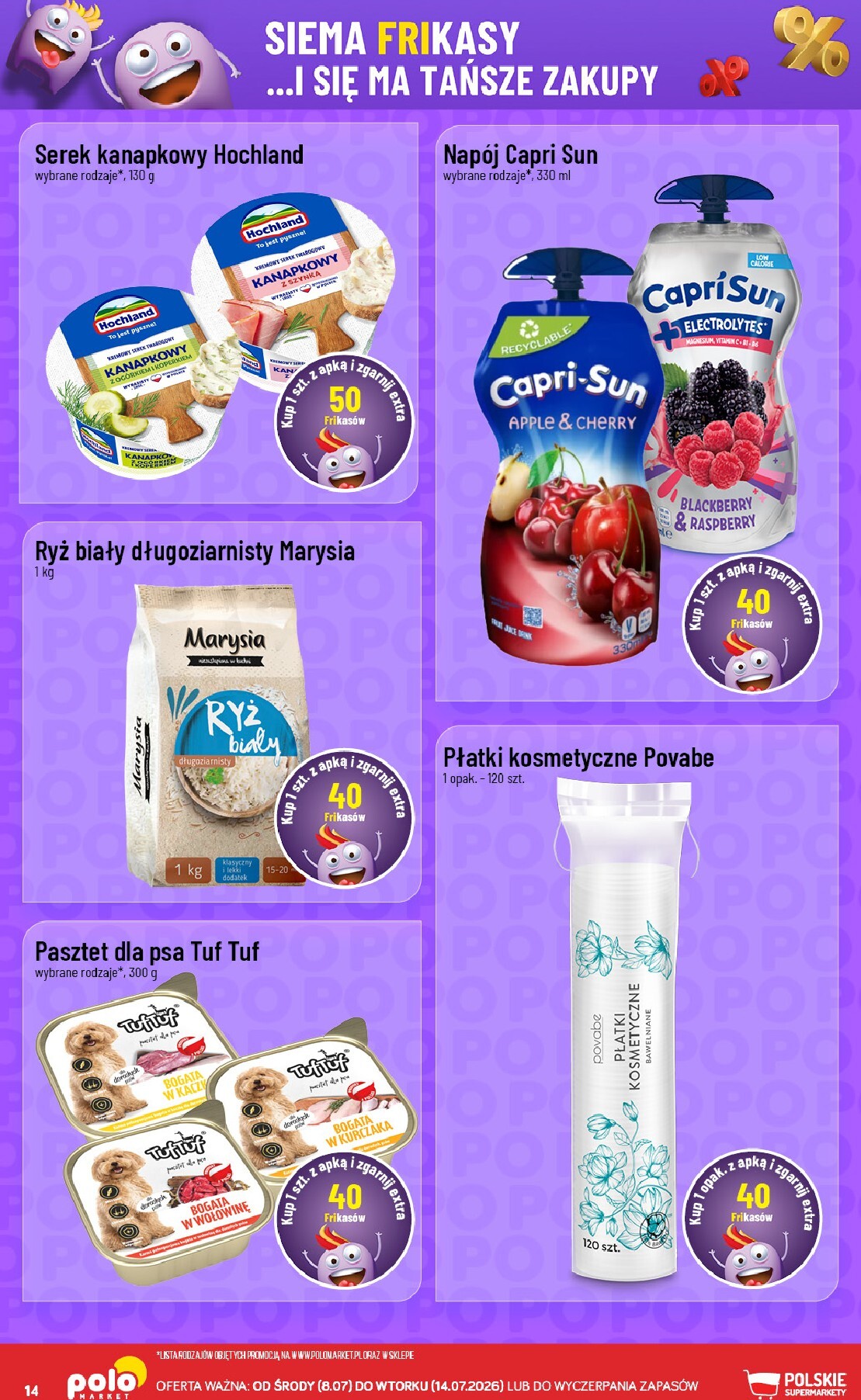 polomarket - Nowa gazetka POLO market - Katalog Frikasy ważna od 08.07.2026 do 14.07.2026 - page: 14