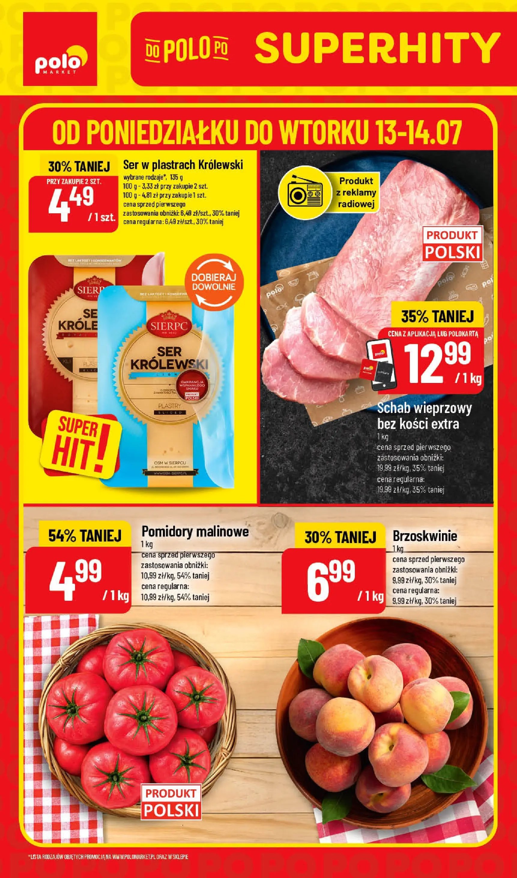 polomarket - Aktualna gazetka POLO market - Super Hity ważna od 13.07.2026 do 14.07.2026