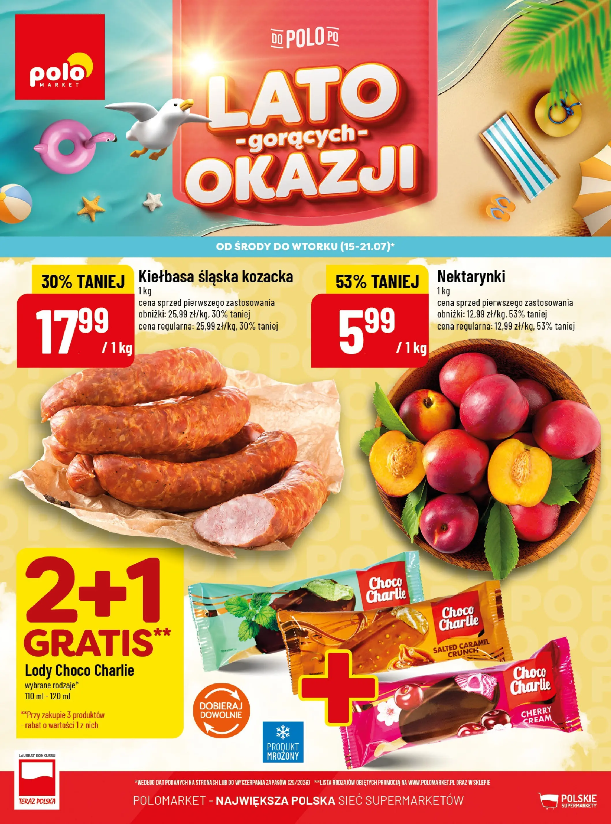 polomarket - Nowa gazetka POLO market - Lato Gorących Okazji ważna od 15.07.2026 do 21.07.2026