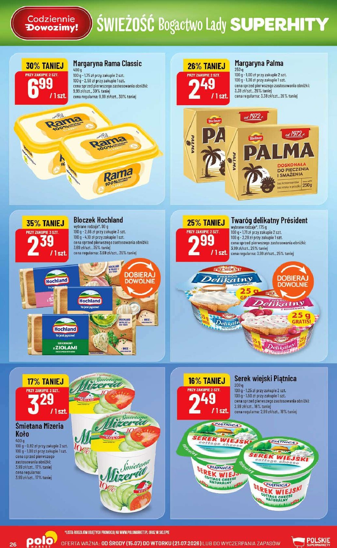 polomarket - Nowa gazetka POLO market ważna od 15.07.2026 do 21.07.2026 - page: 26