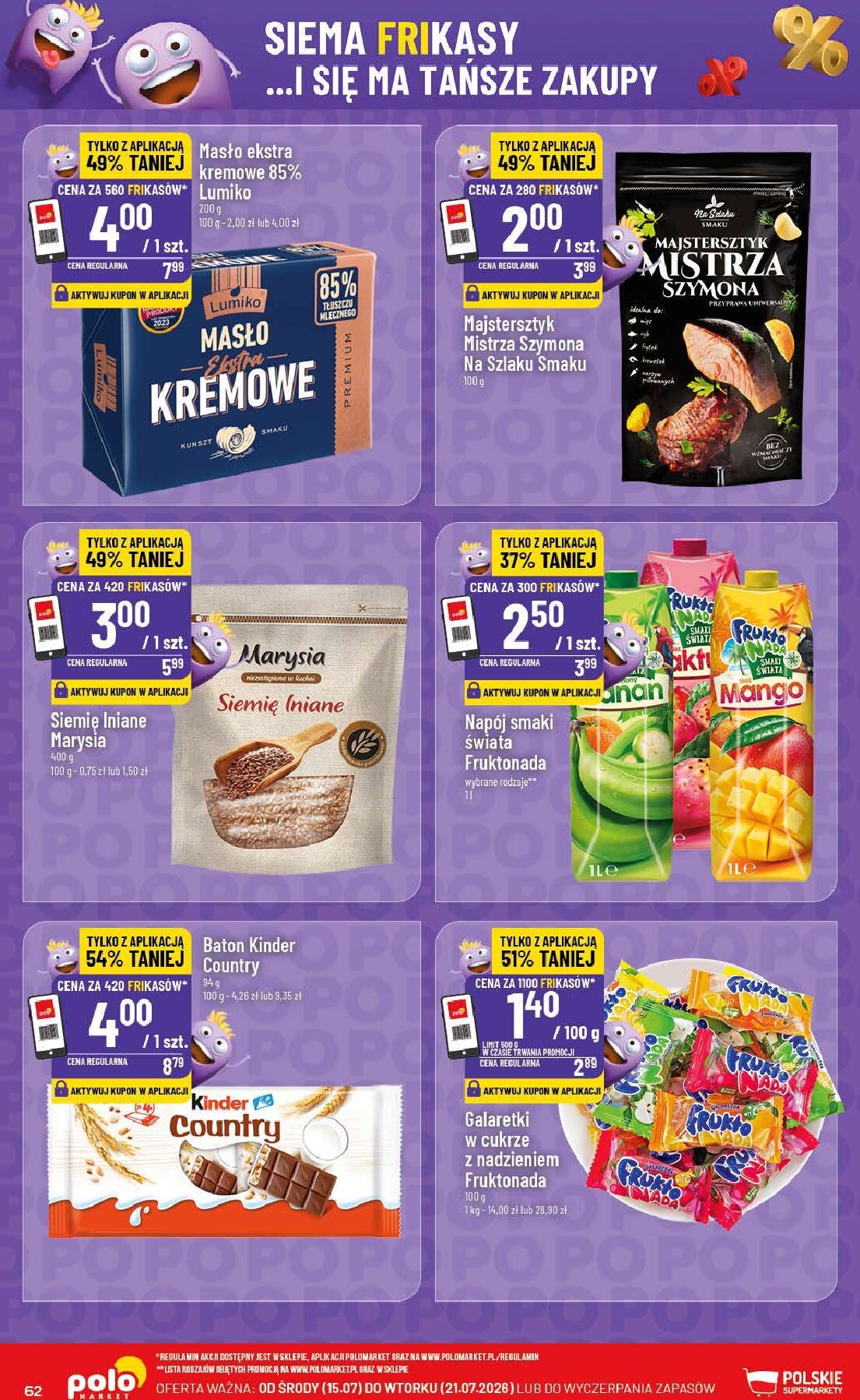 polomarket - Nowa gazetka POLO market ważna od 15.07.2026 do 21.07.2026 - page: 62