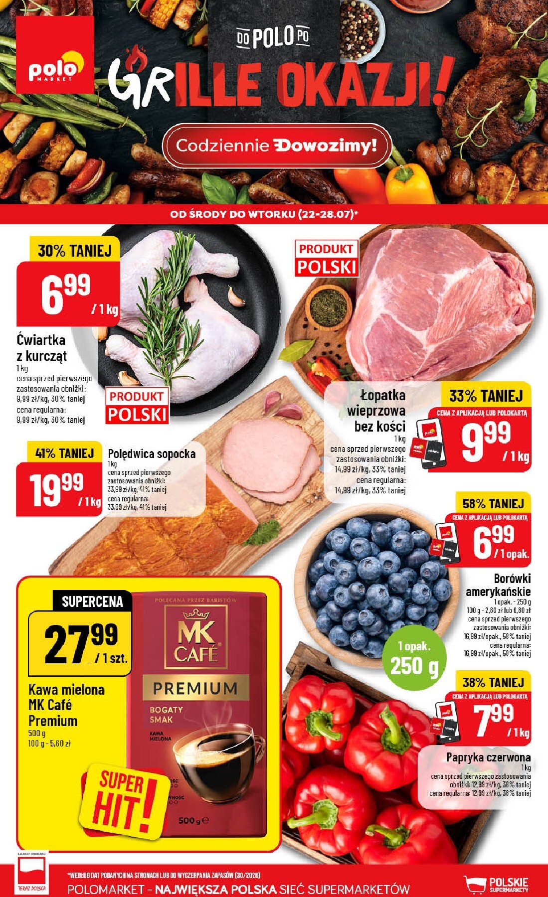 polomarket - Nowa gazetka POLO market ważna od 22.07.2026 do 28.07.2026