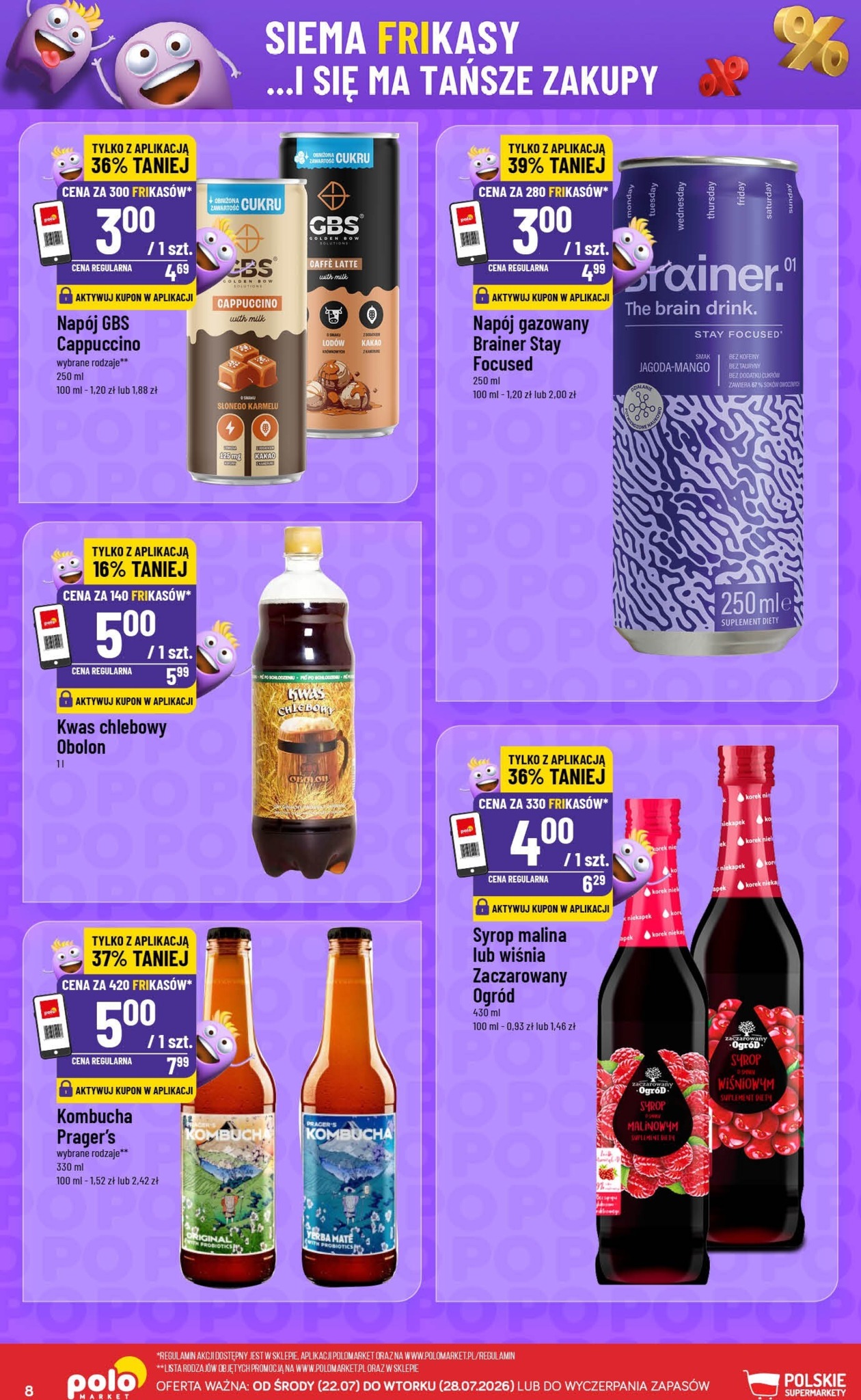 polomarket - Nowa gazetka POLO market - Frikasowe Hity ważna od 22.07.2026 do 28.07.2026 - page: 8