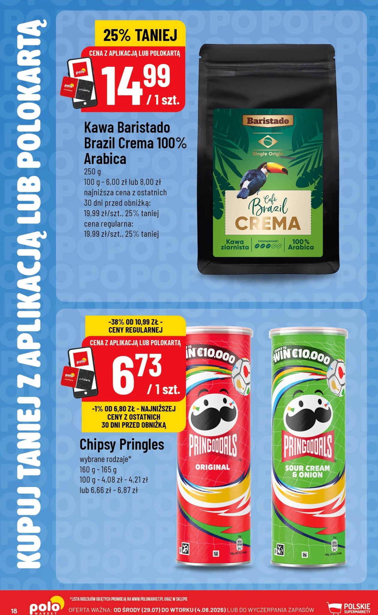 polomarket - Nowa gazetka POLO market - Kupuj Taniej z Aplikacją lub Polokartą ważna od 29.07.2026 do 04.08.2026 - page: 18