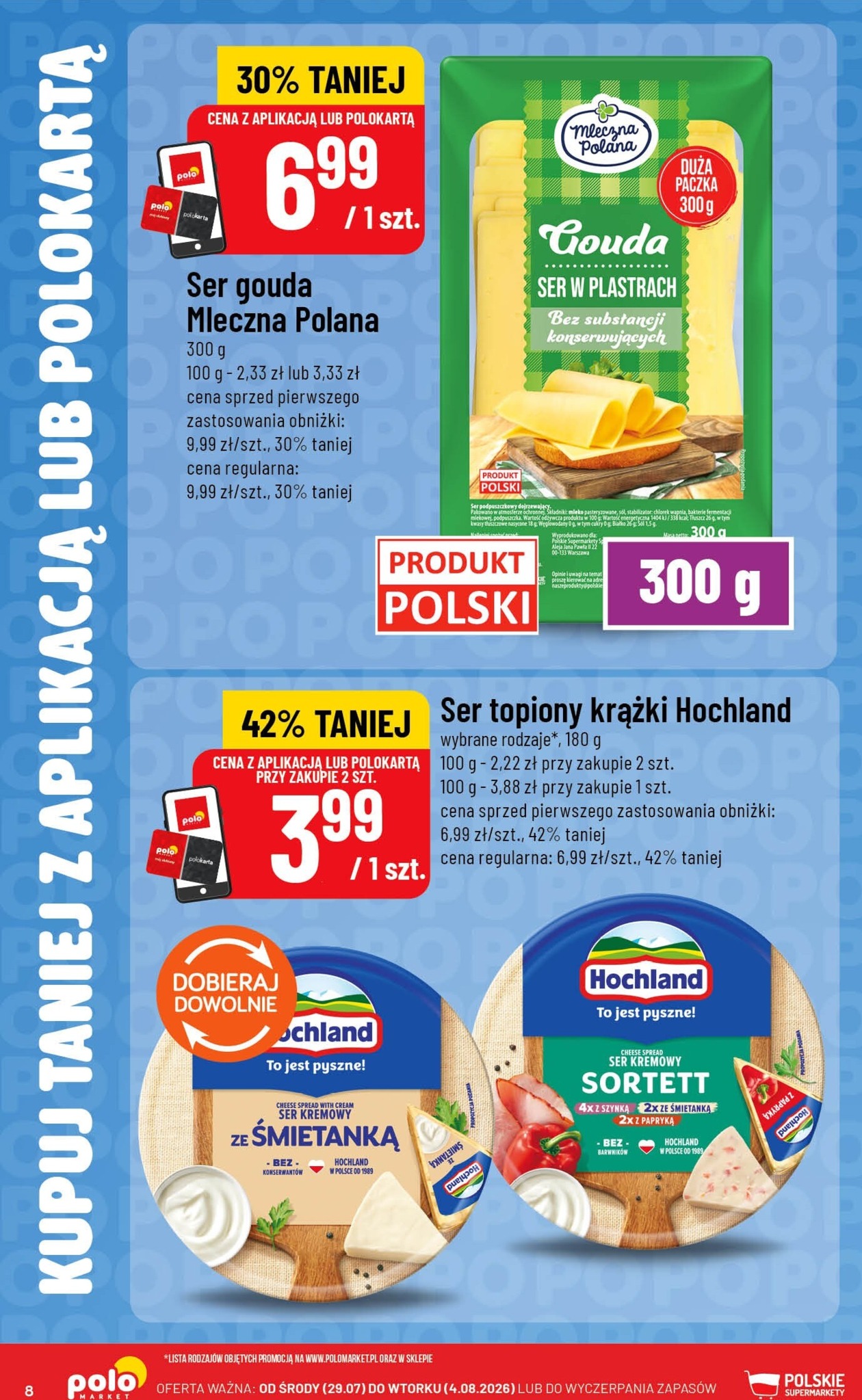 polomarket - Nowa gazetka POLO market - Kupuj Taniej z Aplikacją lub Polokartą ważna od 29.07.2026 do 04.08.2026 - page: 8