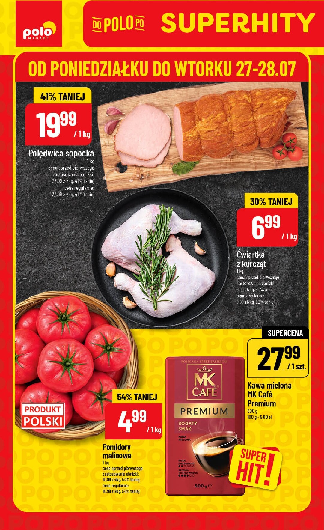 polomarket - Aktualna gazetka POLO market - Superhity ważna od 27.07.2026 do 28.07.2026