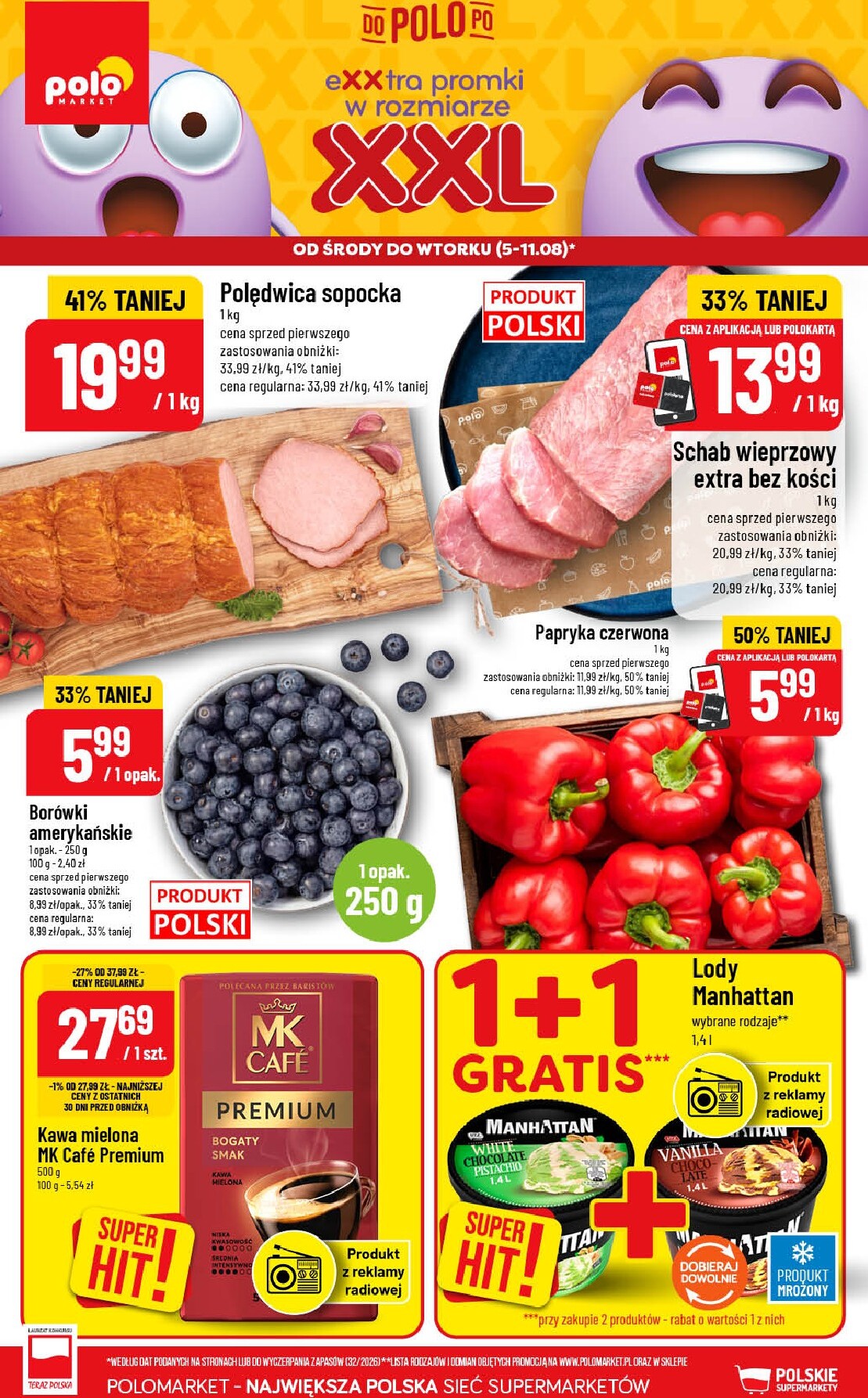 polomarket - Nowa gazetka POLO market ważna od 05.08.2026 do 11.08.2026