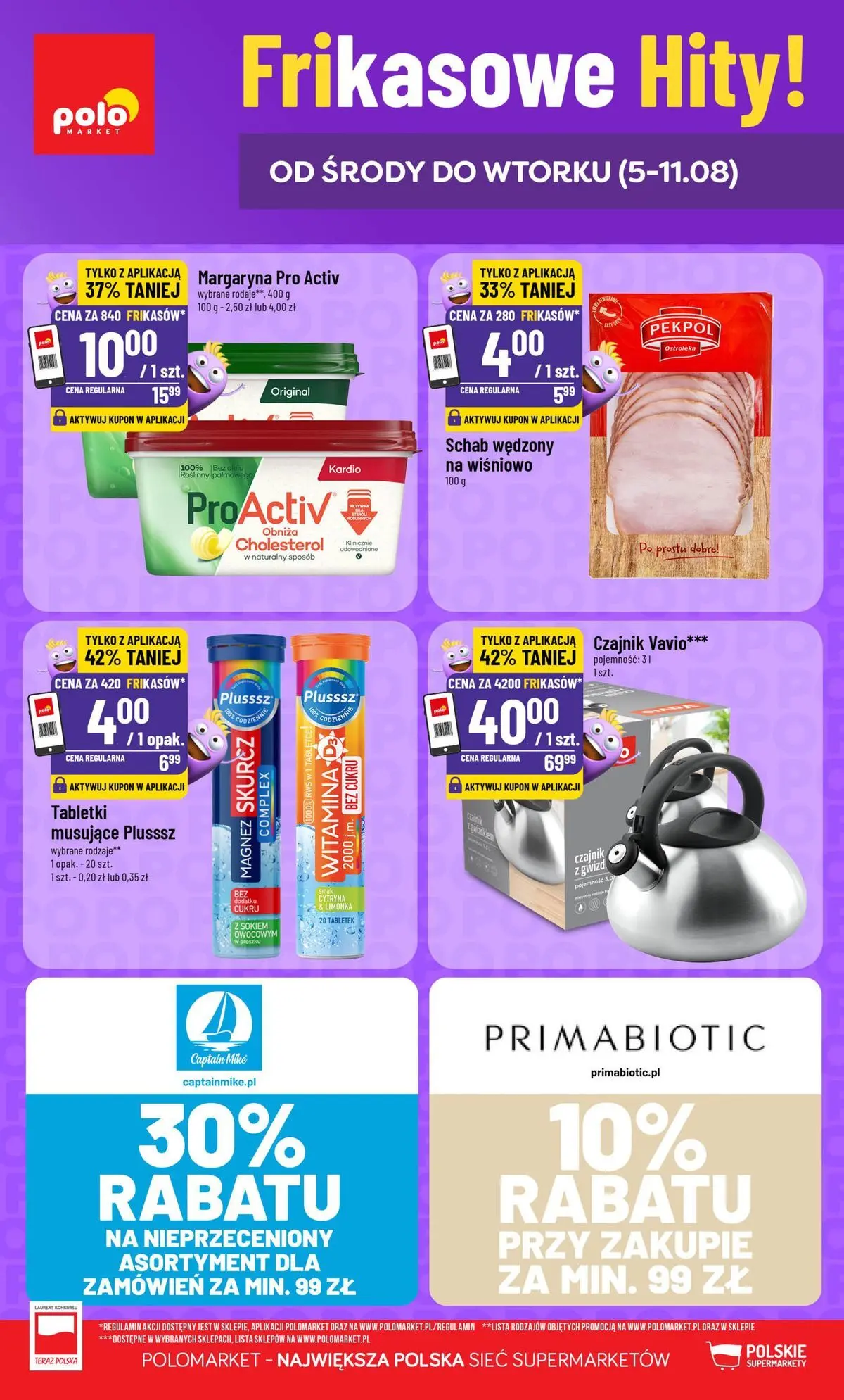 polomarket - Aktualna gazetka POLO market - Katalog Frikasy ważna od 05.08.2026 do 11.08.2026