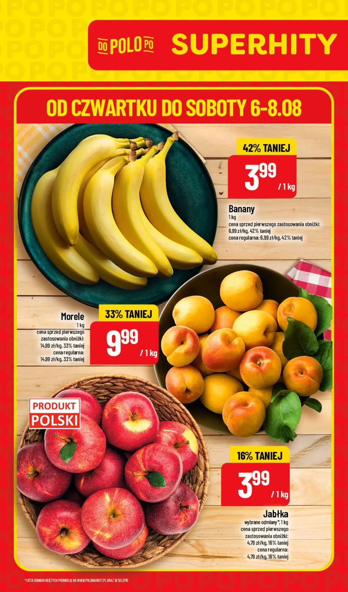 polomarket - Aktualna gazetka POLO market SuperHity ważna od 06.08.2026 do 08.08.2026 - page: 1