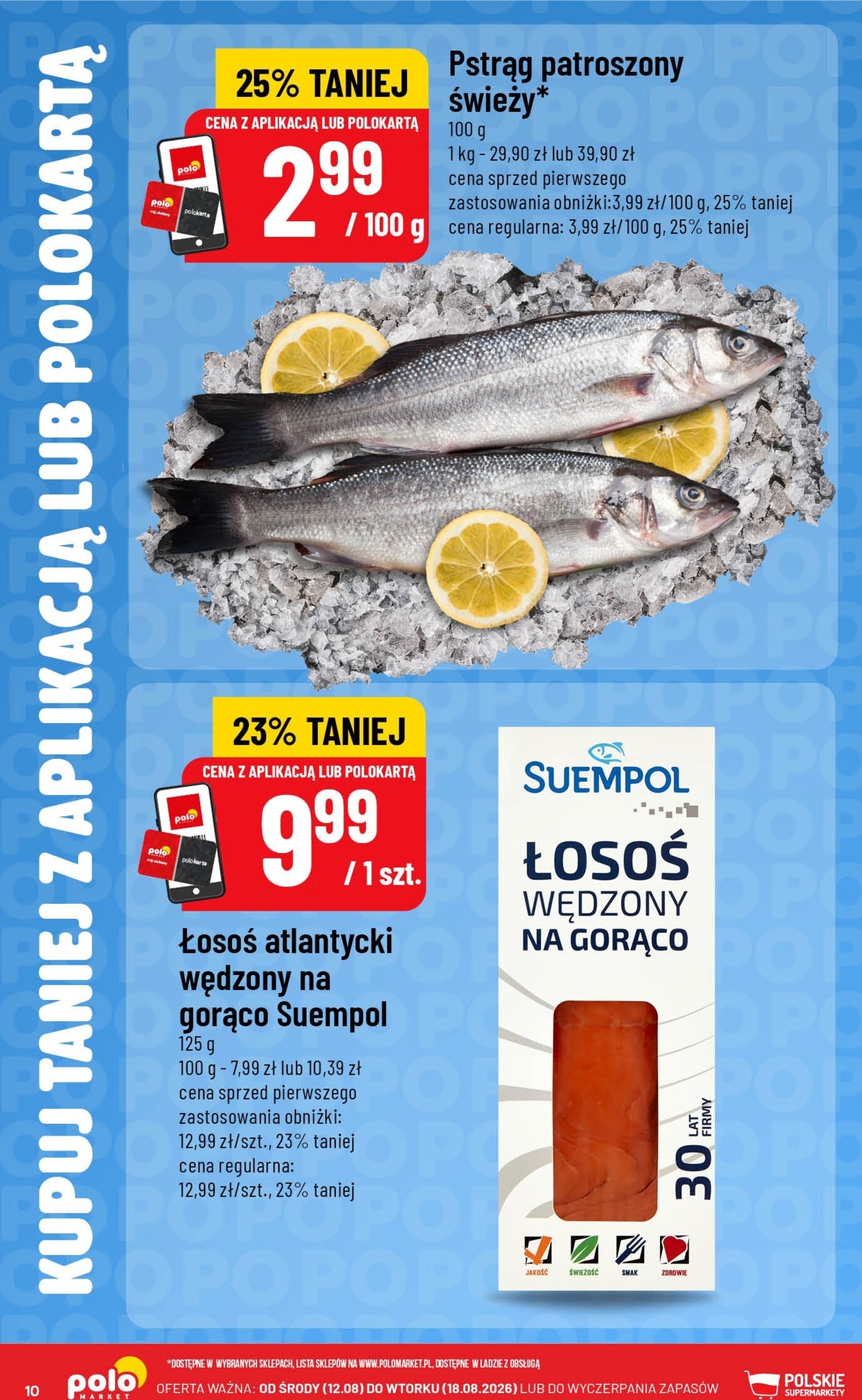 polomarket - Nowa gazetka POLO market - Kupuj Taniej z Aplikacją lub Polokartą ważna od 12.08.2026 do 18.08.2026 - page: 10