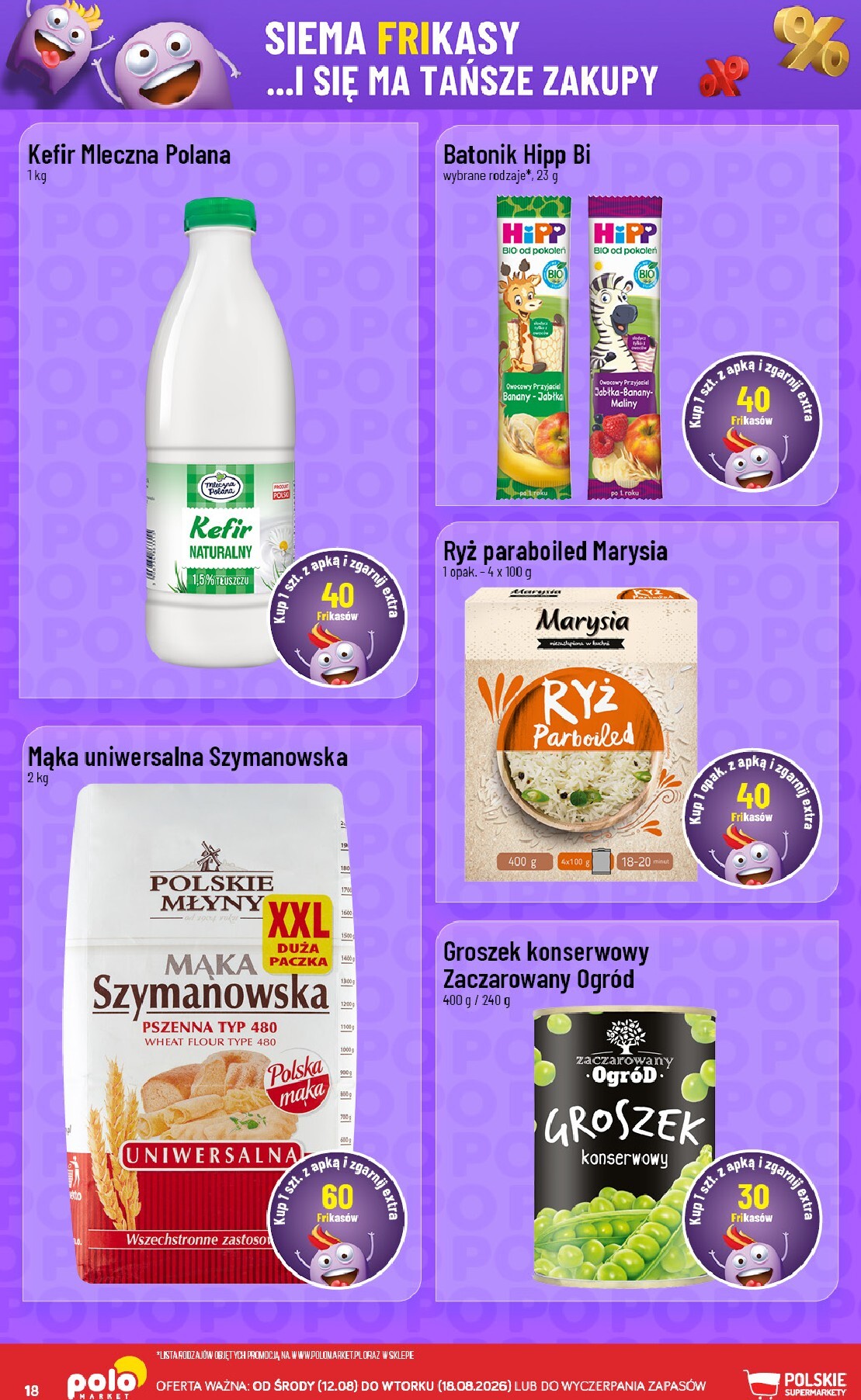 polomarket - Nowa gazetka POLO market - Frikasowe Hity ważna od 12.08.2026 do 18.08.2026 - page: 18