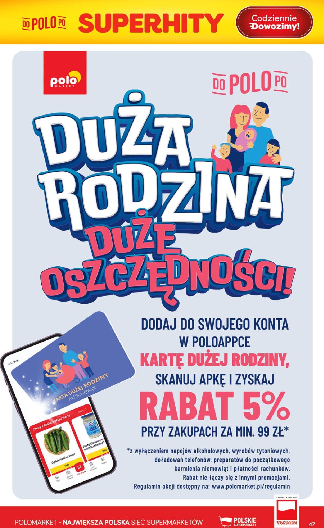 polomarket - Nowa gazetka POLO market ważna od 12.08.2026 do 18.08.2026 - page: 47