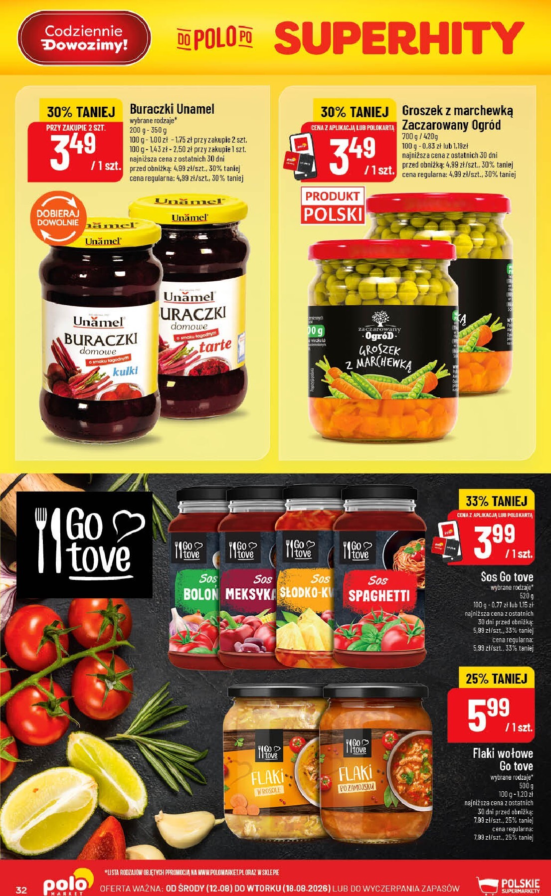 polomarket - Nowa gazetka POLO market ważna od 12.08.2026 do 18.08.2026 - page: 32