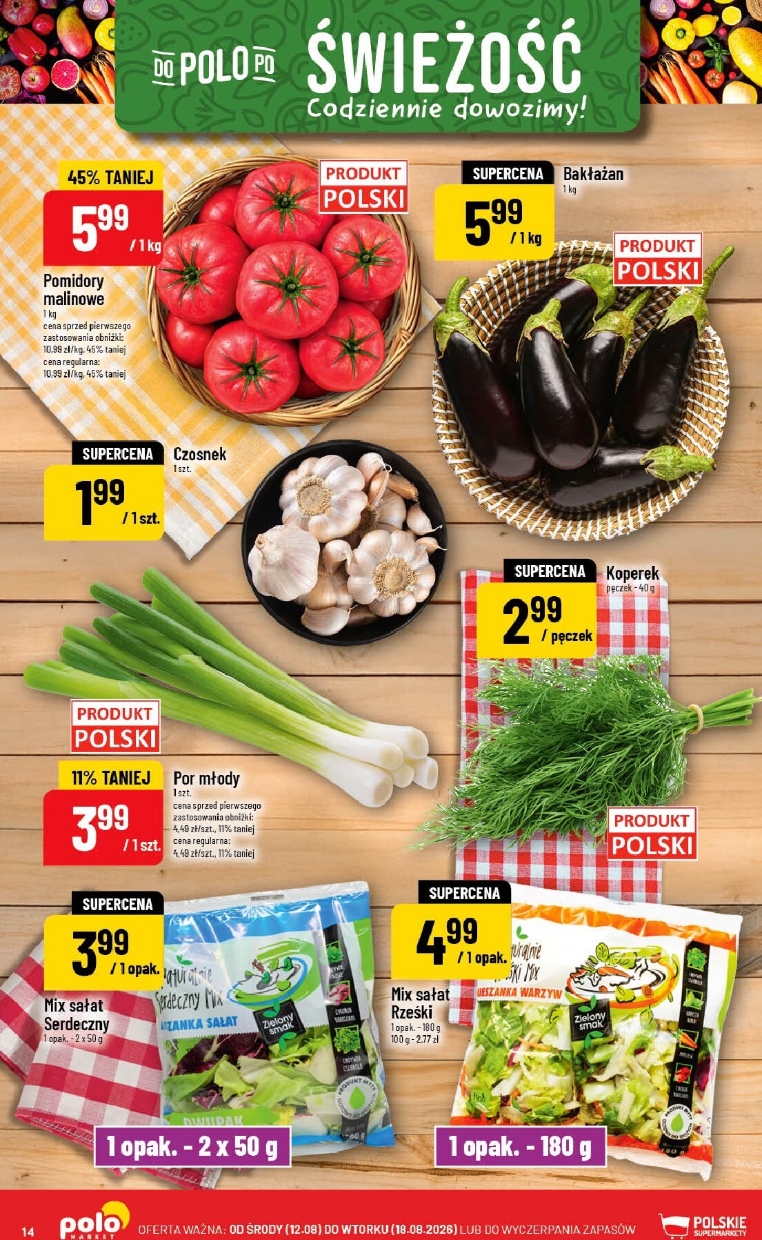 polomarket - Nowa gazetka POLO market ważna od 12.08.2026 do 18.08.2026 - page: 14
