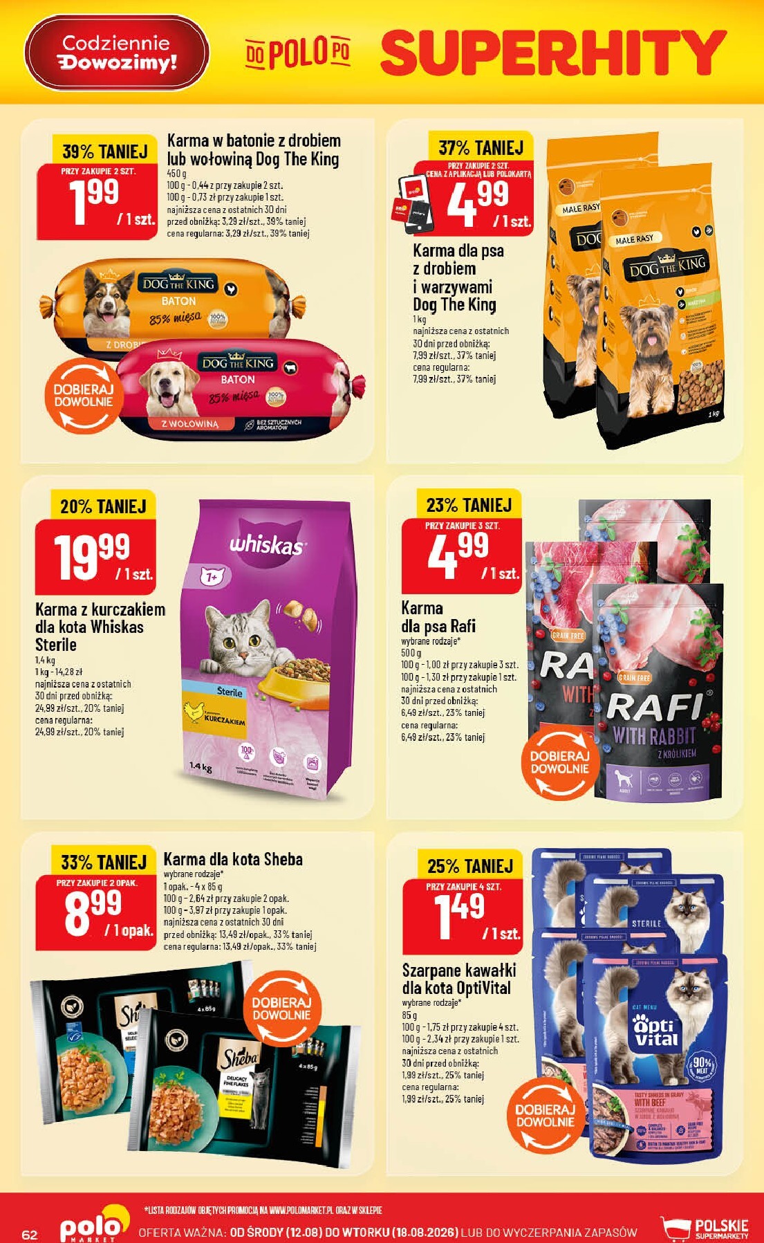 polomarket - Nowa gazetka POLO market ważna od 12.08.2026 do 18.08.2026 - page: 62