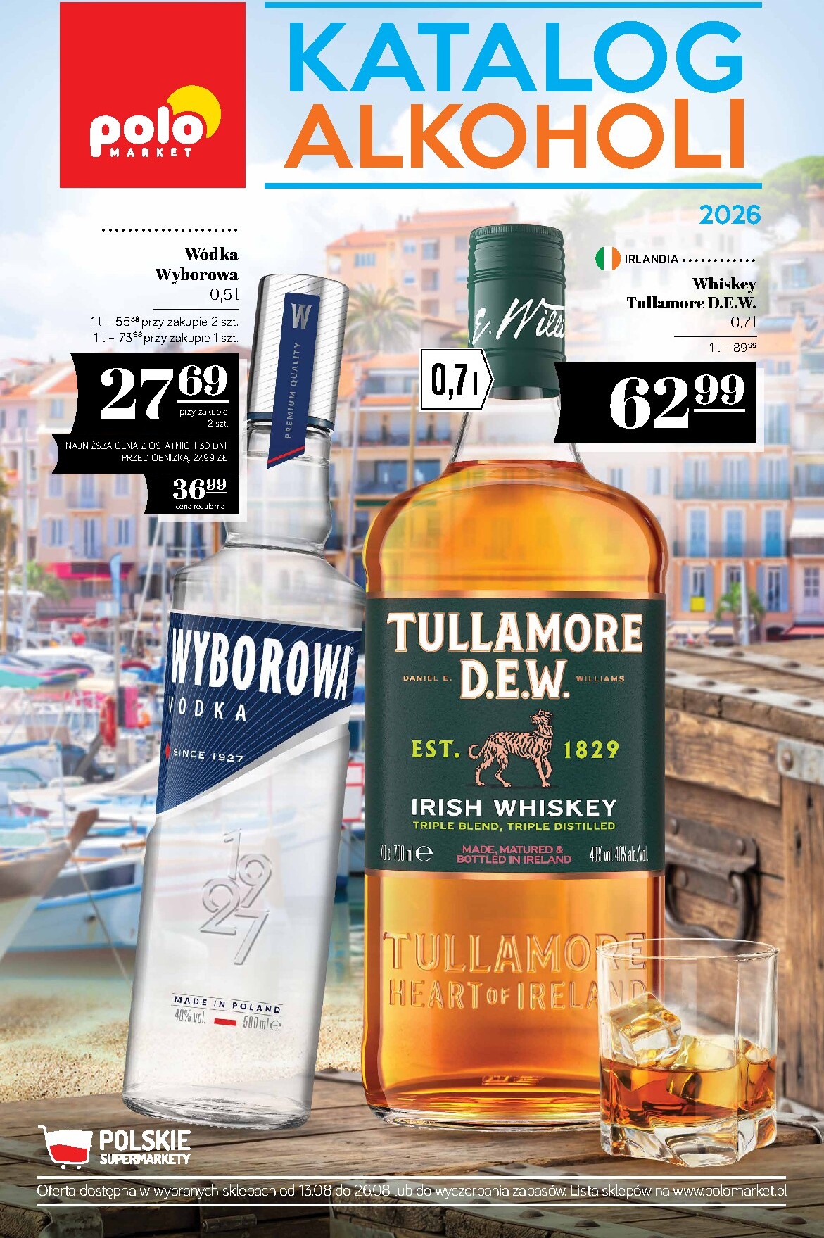 polomarket - Nowa gazetka POLO market - Katalog alkoholi ważna od 13.08.2026 do 26.08.2026 - page: 1