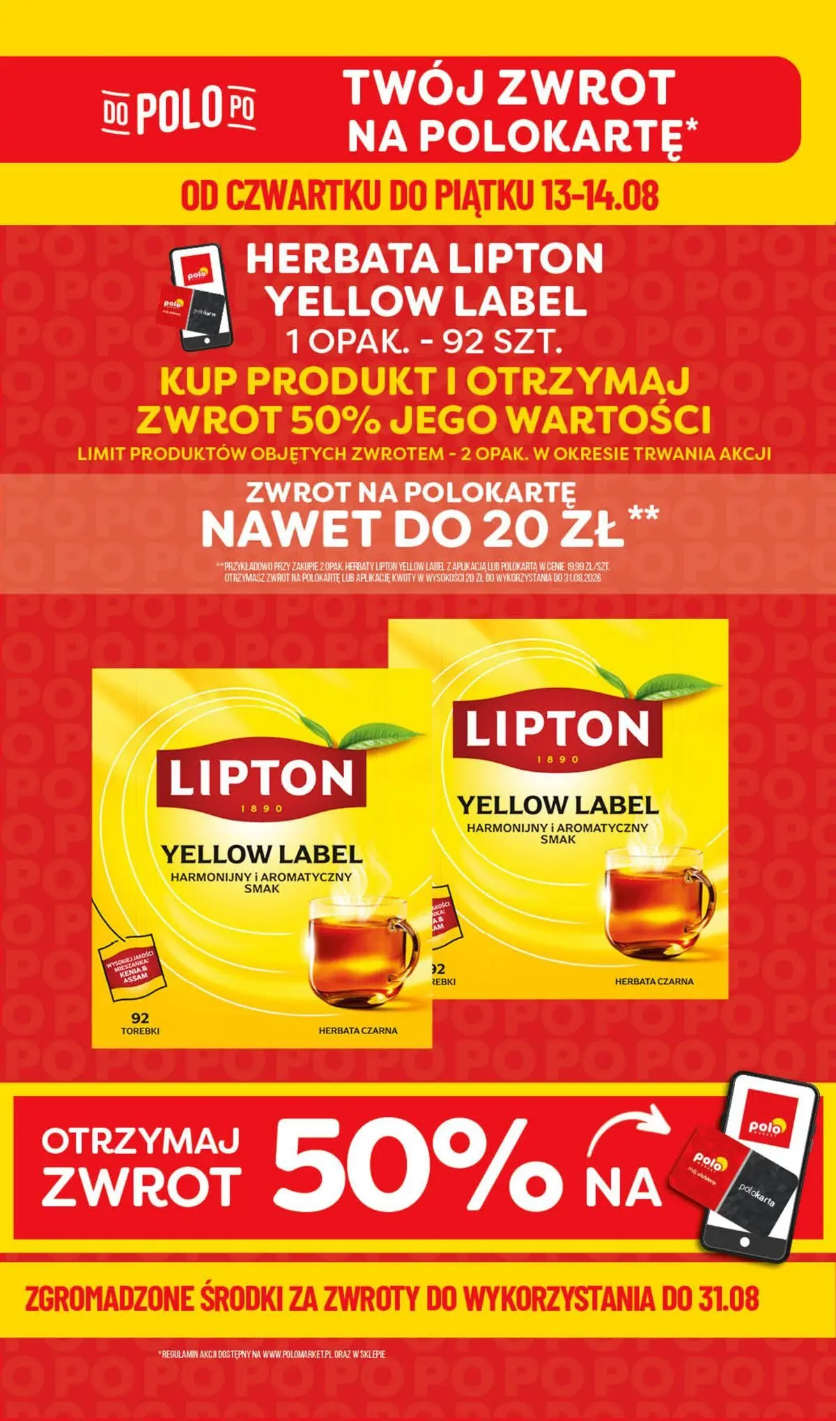 polomarket - Aktualna gazetka POLO market ważna od 13.08.2026 do 14.08.2026 - page: 1