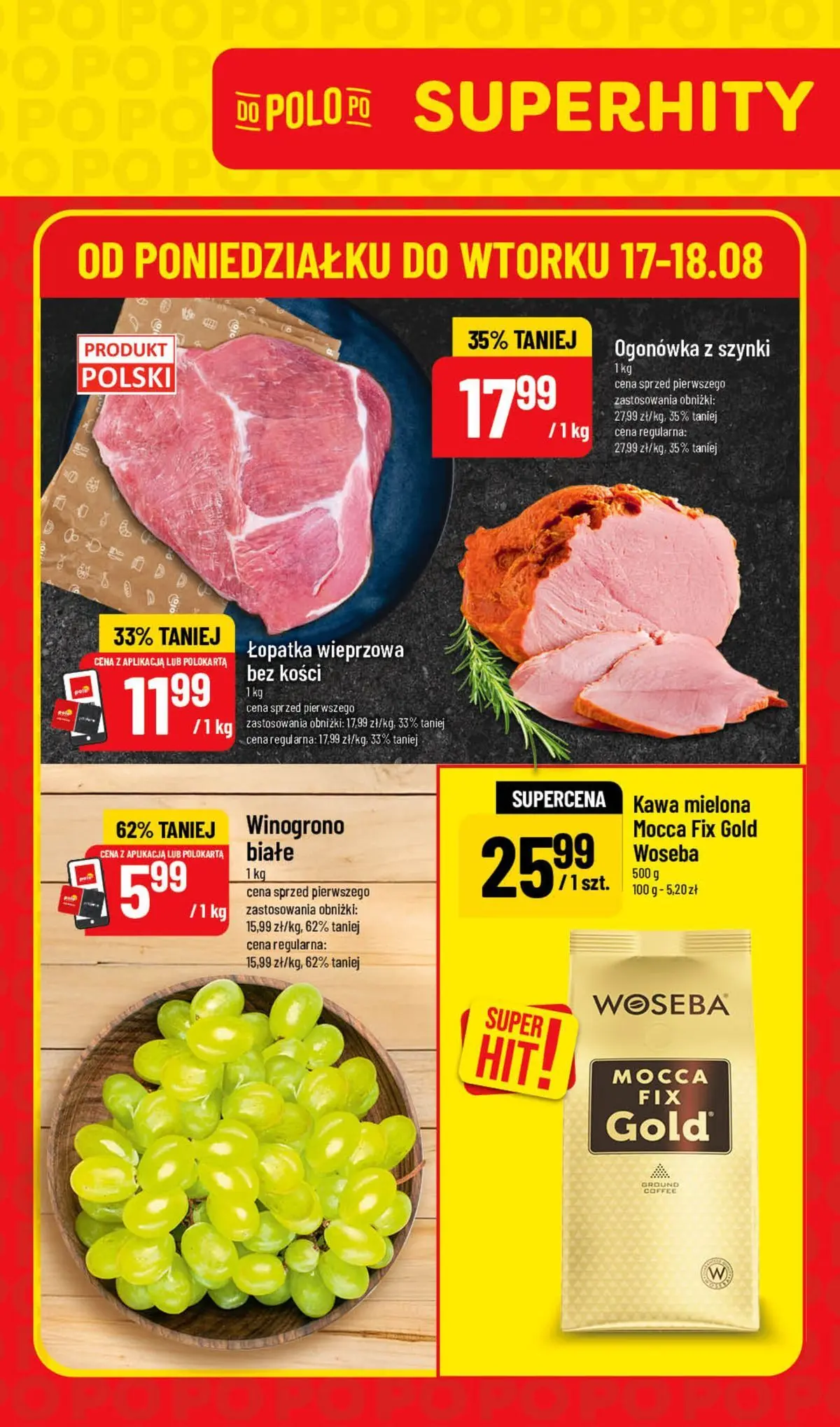 polomarket - Aktualna gazetka POLO market ważna od 17.08.2026 do 18.08.2026