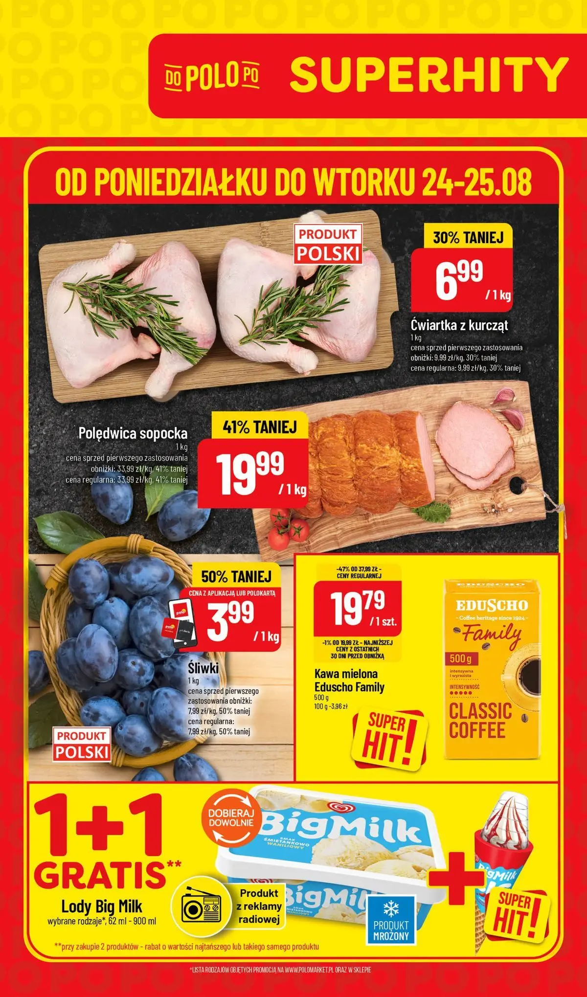 polomarket - Aktualna gazetka POLO market - Super Hity ważna od 24.08.2026 do 25.08.2026