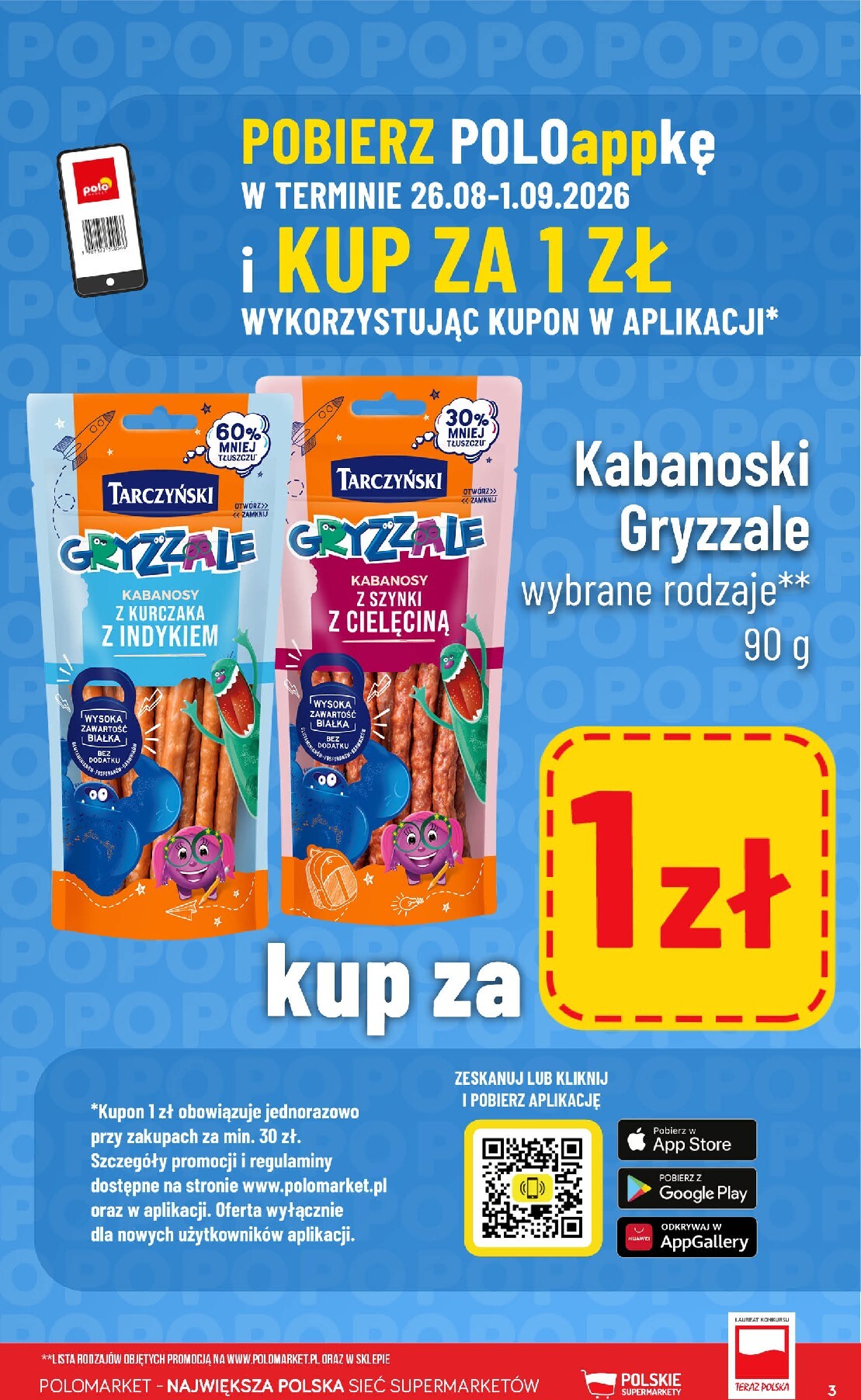 polomarket - Nowa gazetka POLO market - Katalog Kupuj taniej ważna od 26.08.2026 do 01.09.2026 - page: 3