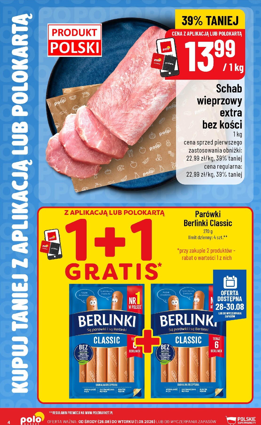 polomarket - Nowa gazetka POLO market - Katalog Kupuj taniej ważna od 26.08.2026 do 01.09.2026 - page: 4