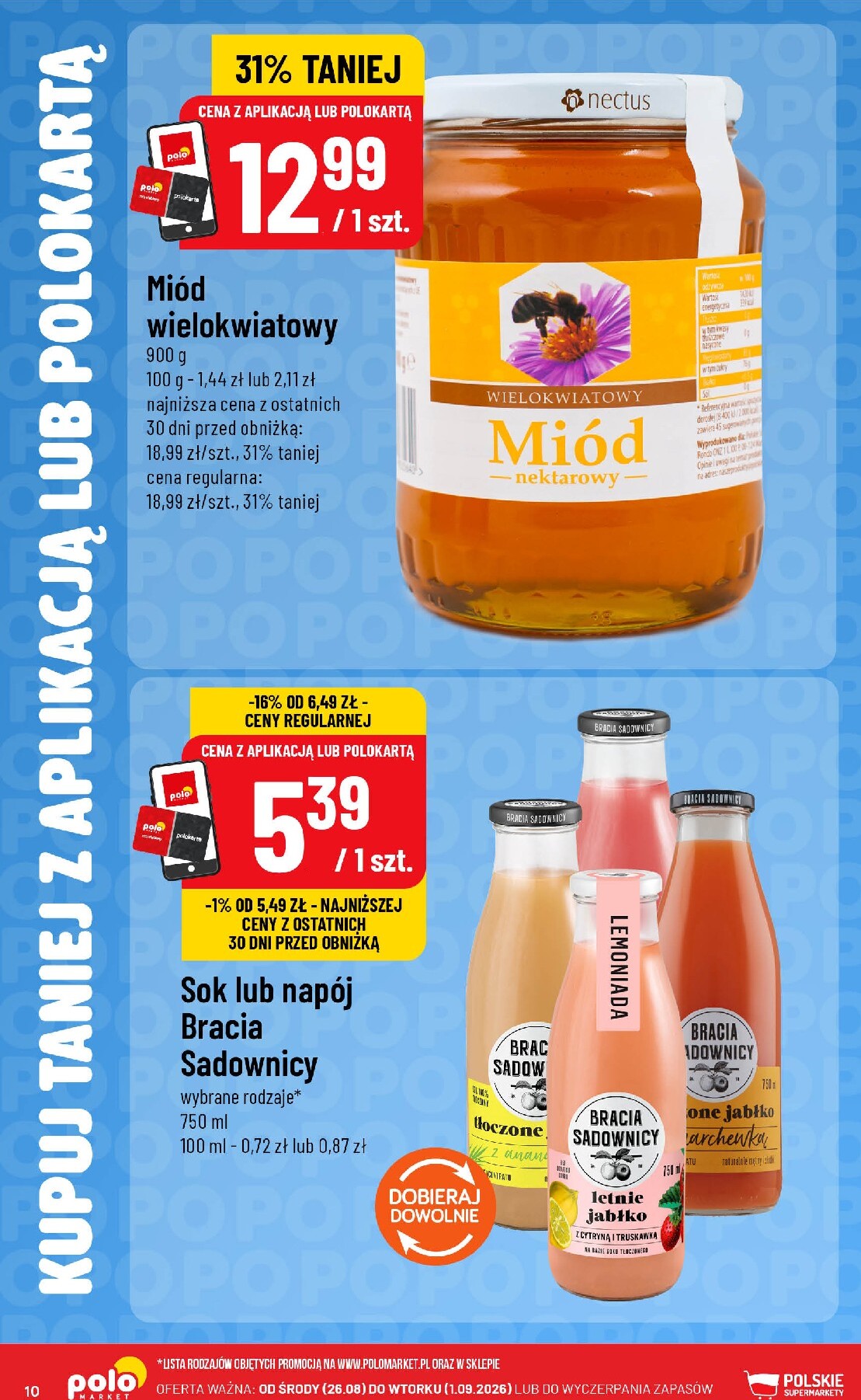 polomarket - Nowa gazetka POLO market - Katalog Kupuj taniej ważna od 26.08.2026 do 01.09.2026 - page: 10