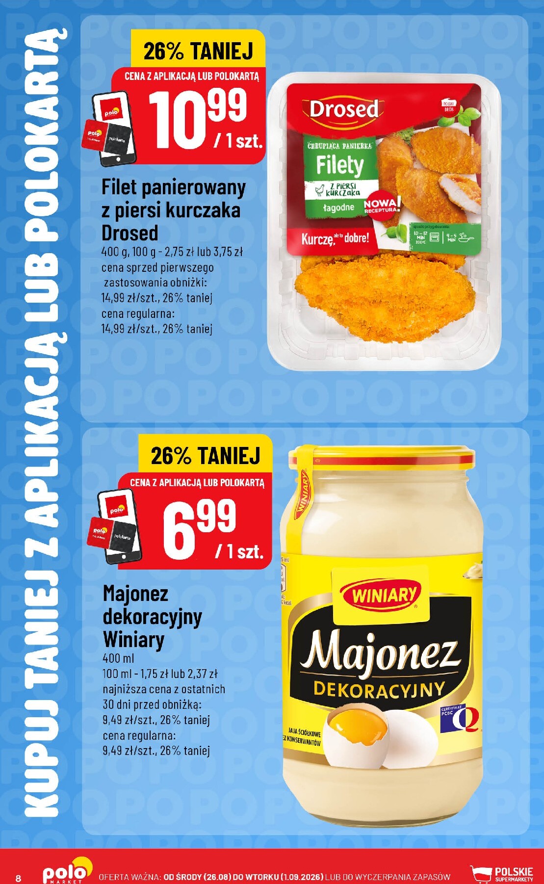 polomarket - Nowa gazetka POLO market - Katalog Kupuj taniej ważna od 26.08.2026 do 01.09.2026 - page: 8