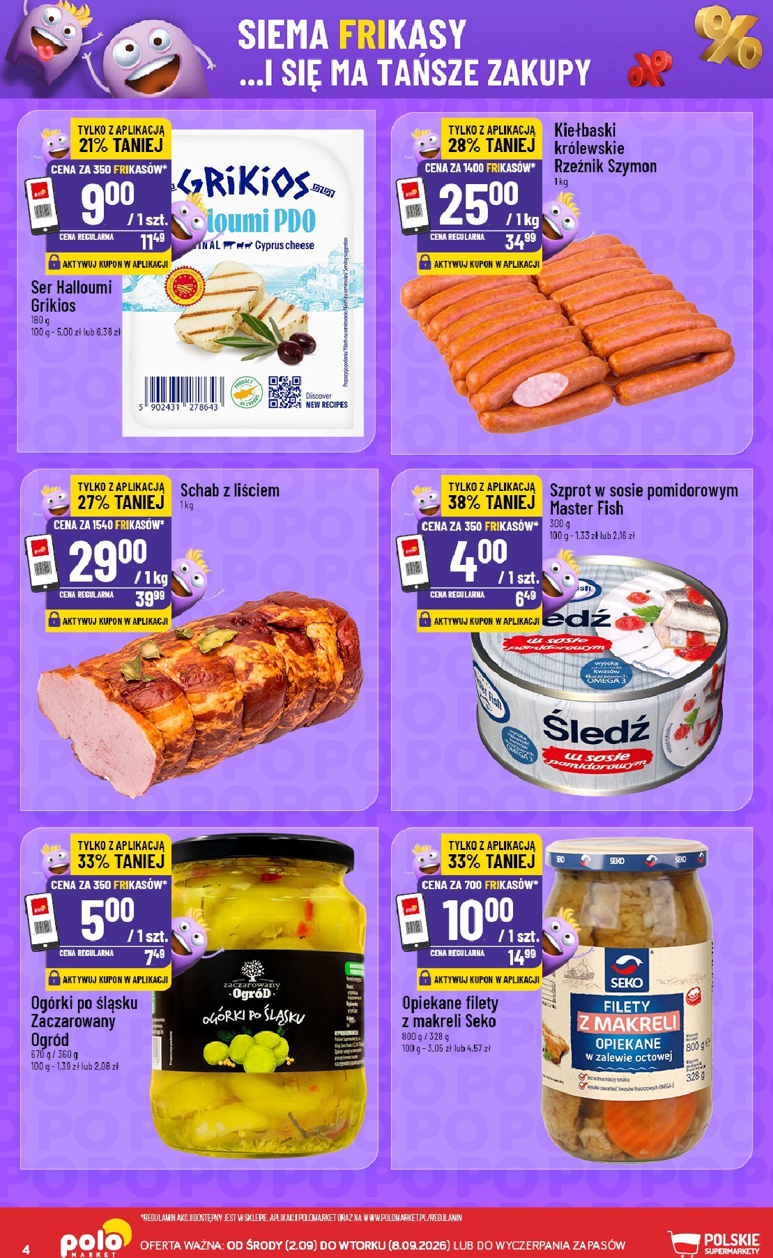 polomarket - Nowa gazetka POLO market - Frikasowe Hity ważna od 02.09.2026 do 08.09.2026 - page: 4