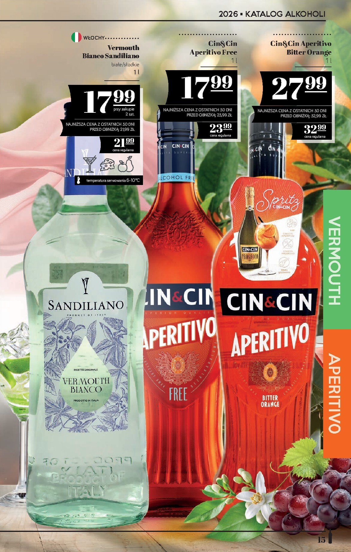 polomarket - Aktualna gazetka POLO market - Katalog alkoholi ważna od 27.08.2026 do 09.09.2026 - page: 15