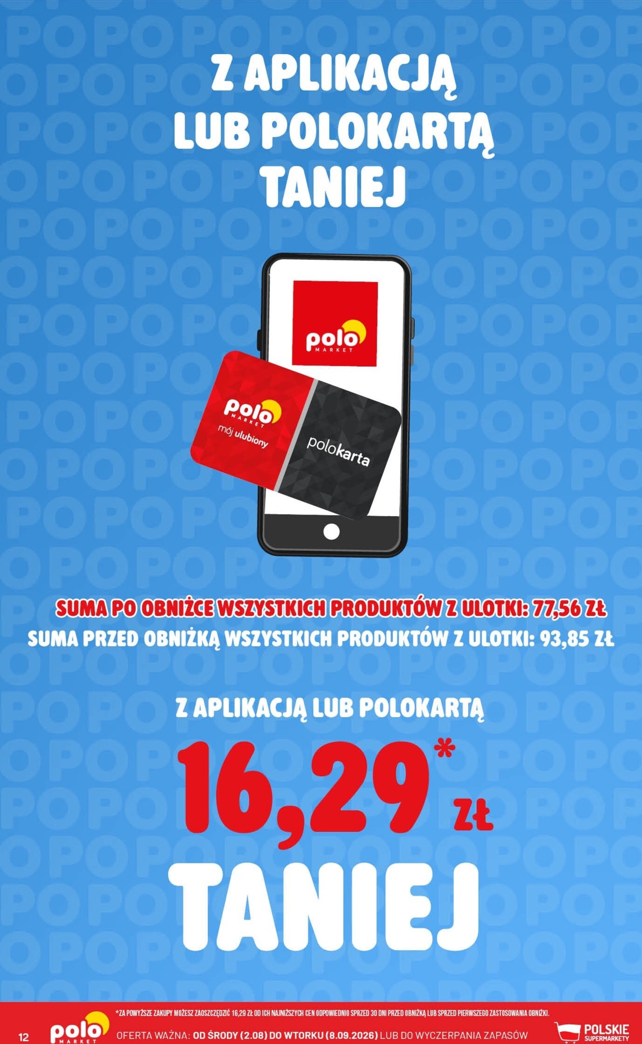 polomarket - Aktualna gazetka POLO market - Kupuj taniej z POLOappką ważna od 02.09.2026 do 08.09.2026 - page: 12