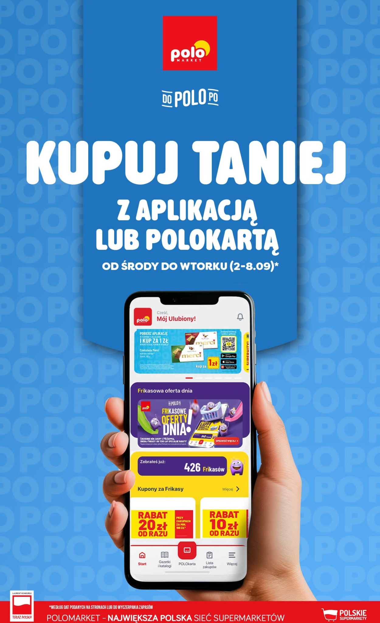 polomarket - Aktualna gazetka POLO market - Kupuj taniej z POLOappką ważna od 02.09.2026 do 08.09.2026