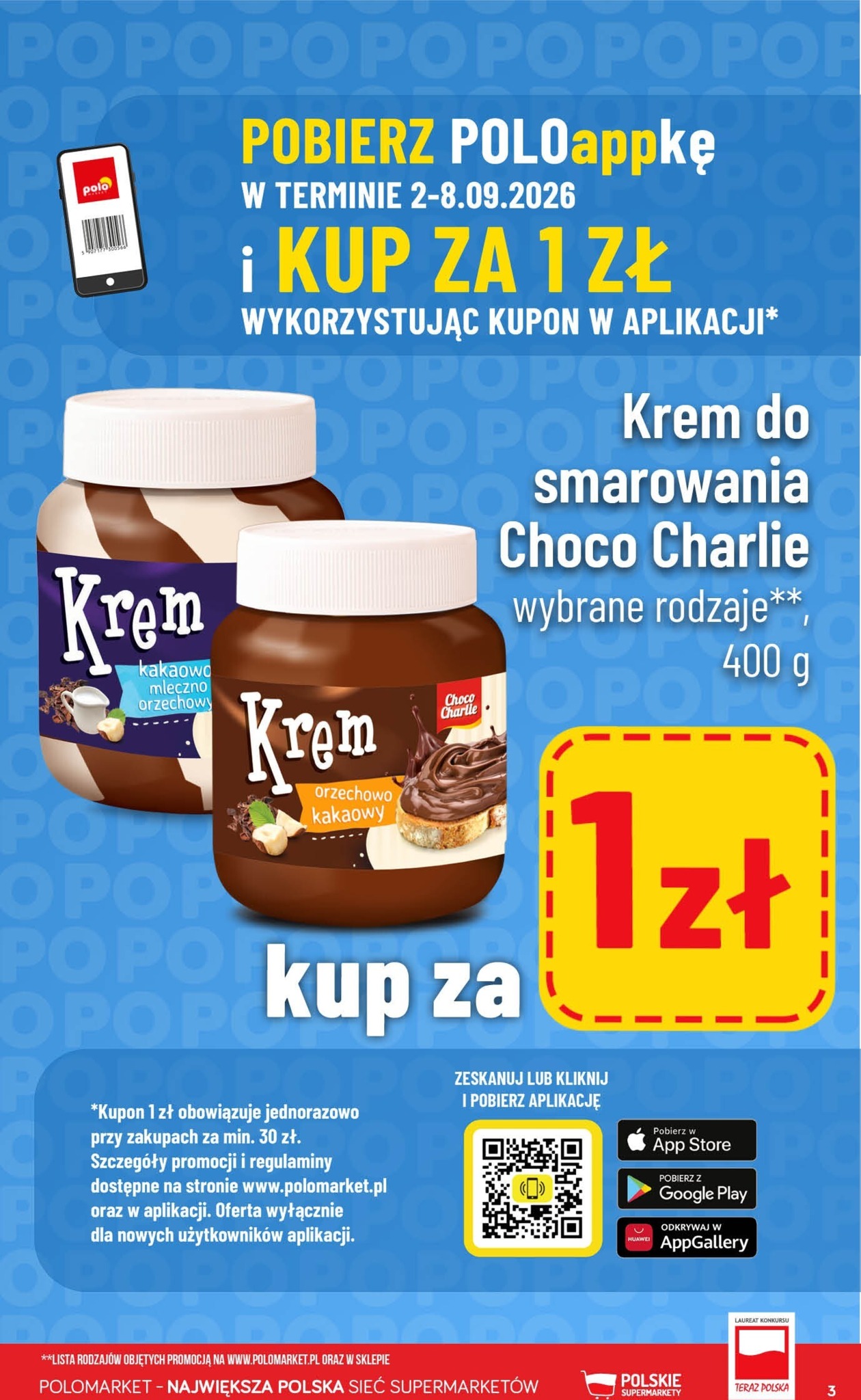 polomarket - Aktualna gazetka POLO market - Kupuj taniej z POLOappką ważna od 02.09.2026 do 08.09.2026 - page: 3