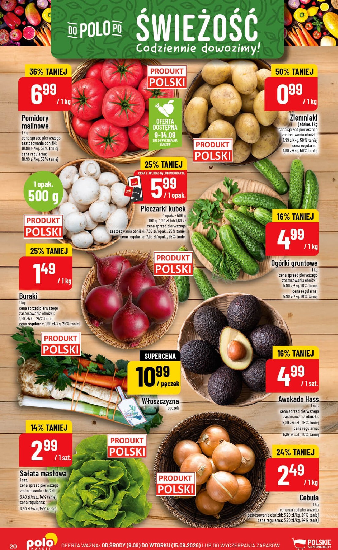 polomarket - Nowa gazetka POLO market ważna od 09.09.2026 do 15.09.2026 - page: 20