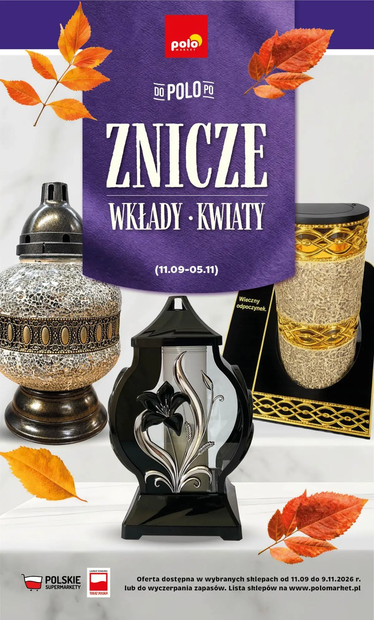polomarket - Aktualna gazetka POLO market - Znicze ważna od 11.09.2026 do 05.11.2026