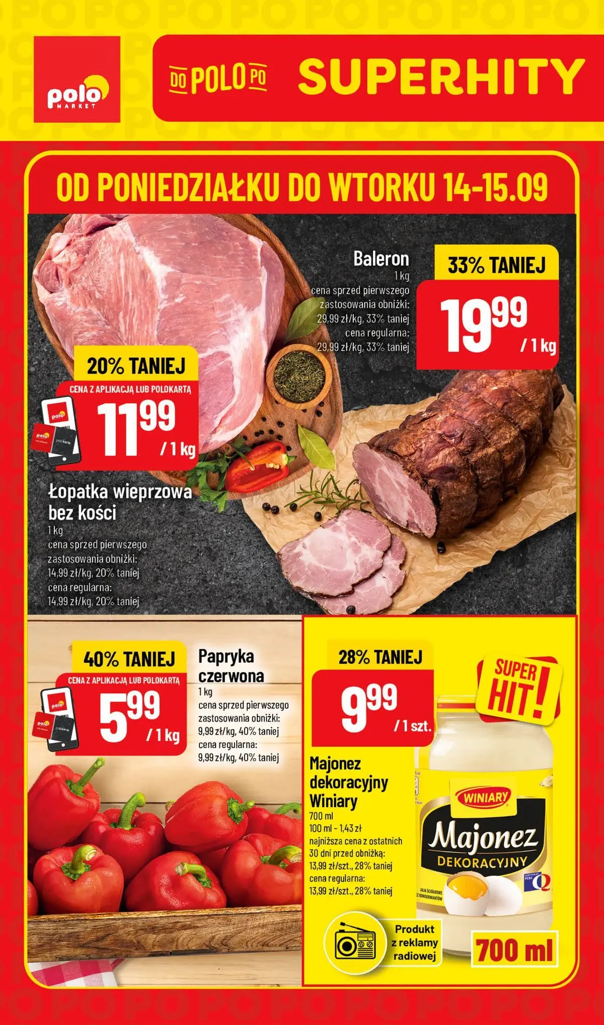 polomarket - Aktualna gazetka POLO market ważna od 14.09.2026 do 15.09.2026