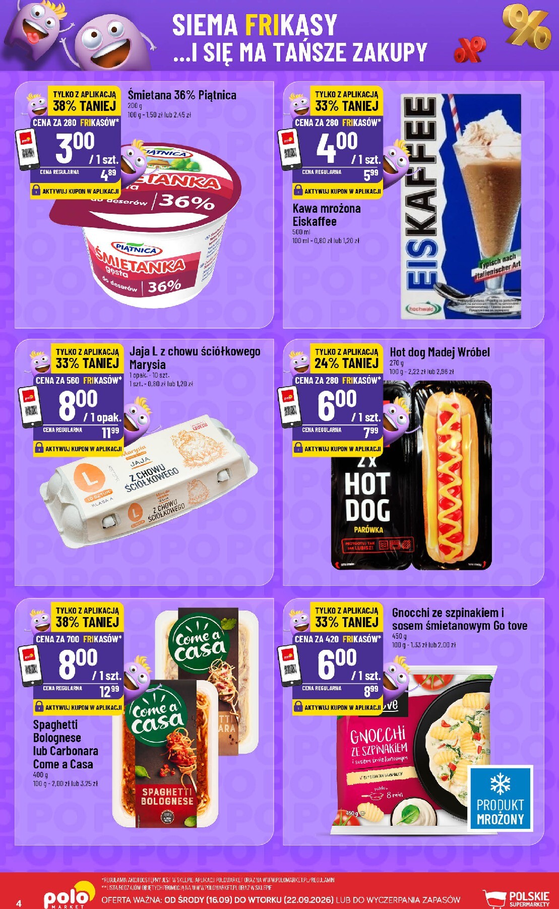 polomarket - Nowa gazetka POLO market - Frikasowy Katalog ważna od 16.09.2026 do 22.09.2026 - page: 4