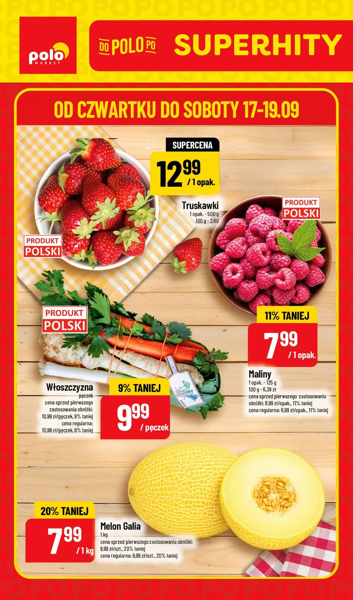 polomarket - Aktualna gazetka POLO market - SuperHity do soboty ważna od 17.09.2026 do 19.09.2026