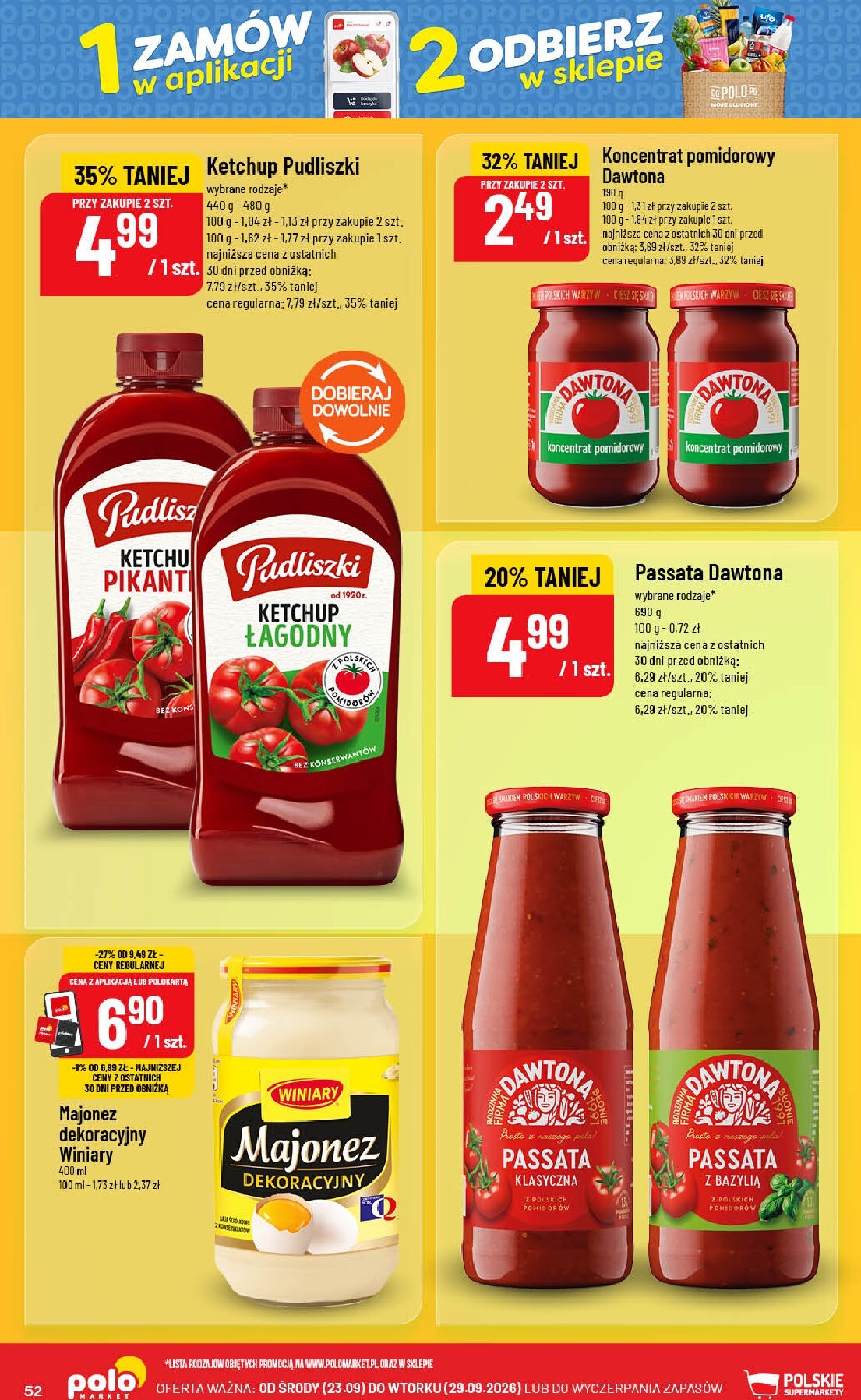 polomarket - Nowa gazetka POLO market ważna od 23.09.2026 do 29.09.2026 - page: 52