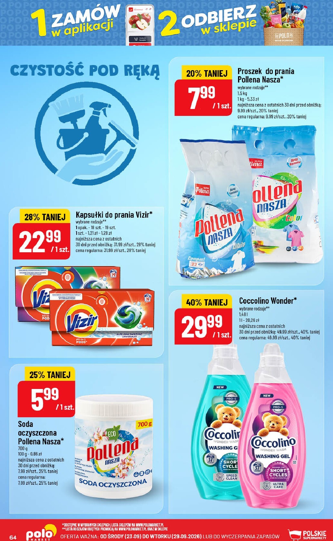 polomarket - Nowa gazetka POLO market ważna od 23.09.2026 do 29.09.2026 - page: 64