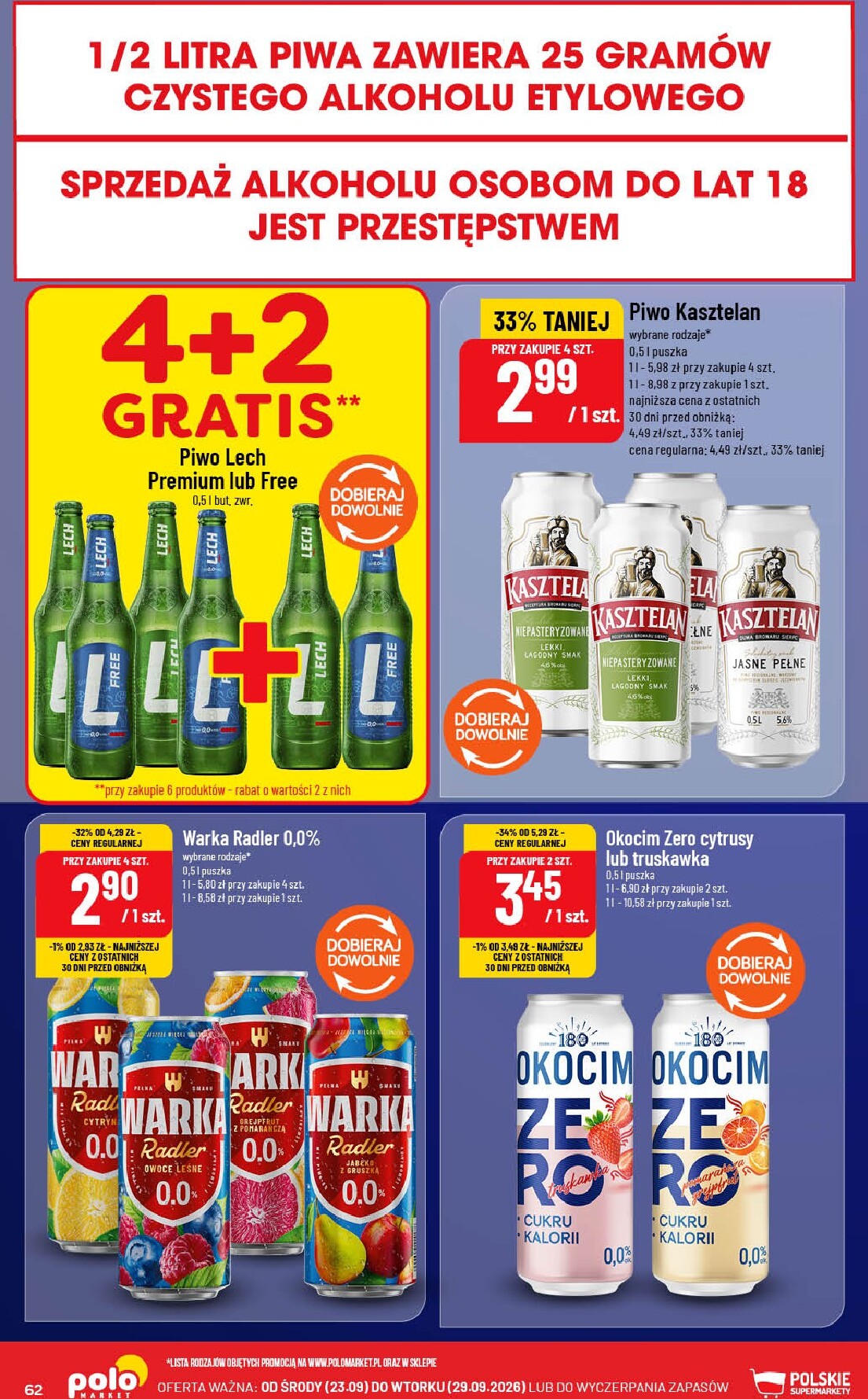 polomarket - Nowa gazetka POLO market ważna od 23.09.2026 do 29.09.2026 - page: 62