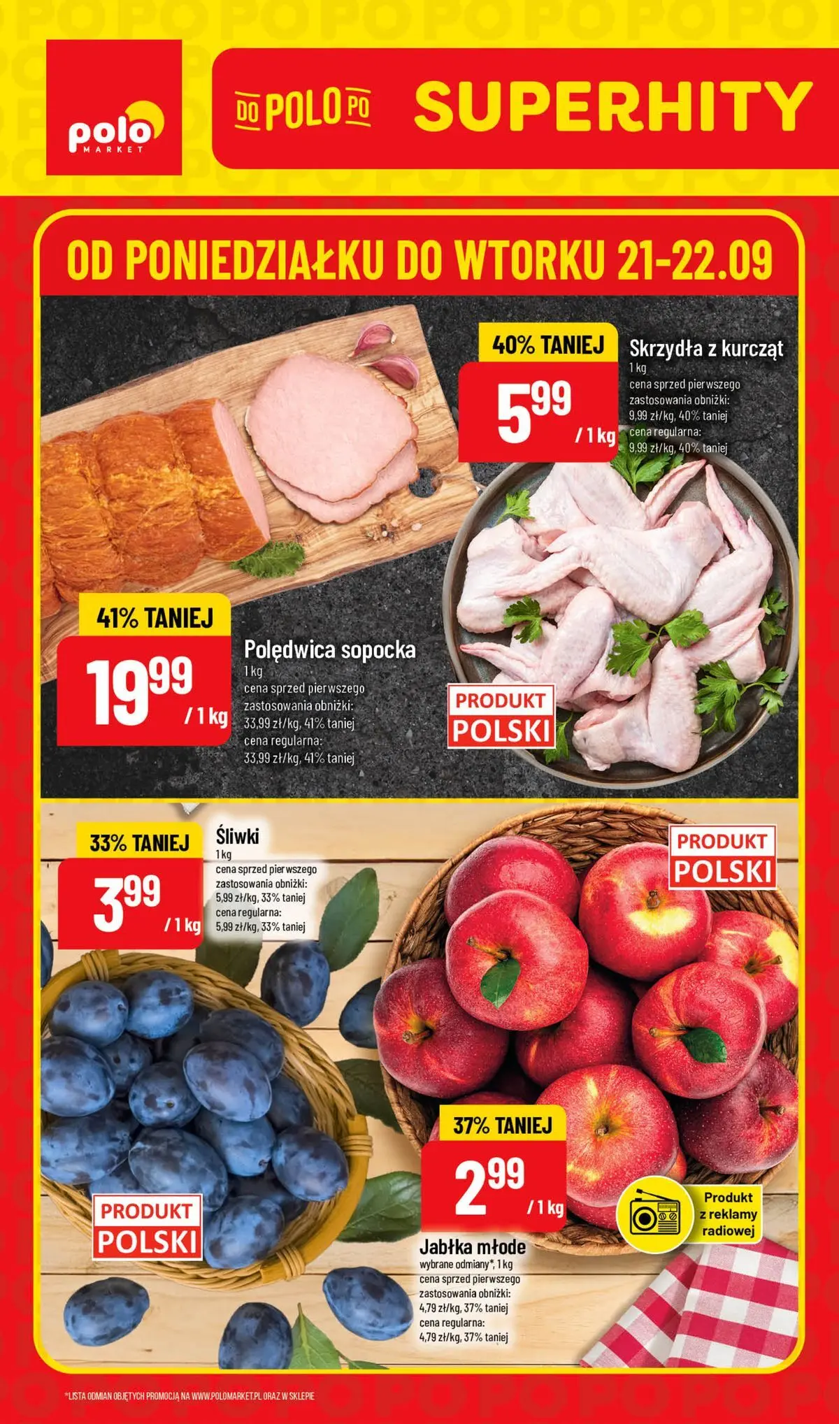 polomarket - Aktualna gazetka POLO market - SuperHity ważna od 21.09.2026 do 22.09.2026