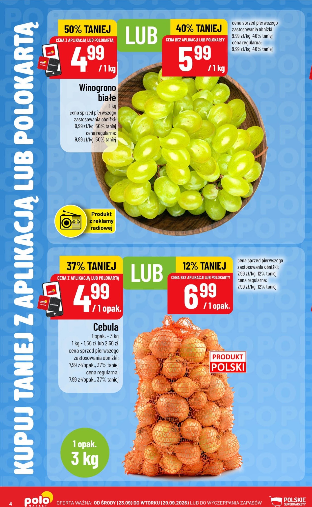 polomarket - Aktualna gazetka POLO market - Kupuj taniej z POLOappką ważna od 23.09.2026 do 29.09.2026 - page: 4